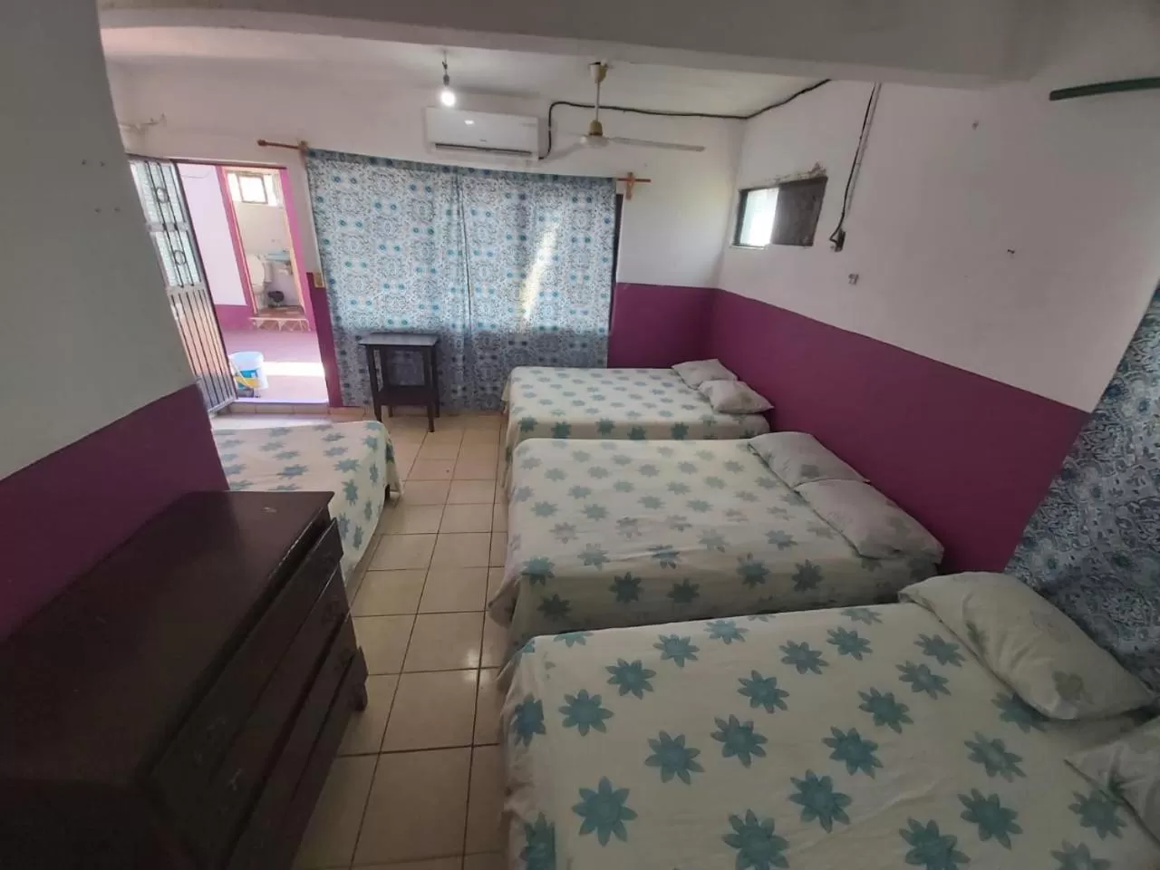 Bed in Hotel Ayalamar Manzanillo