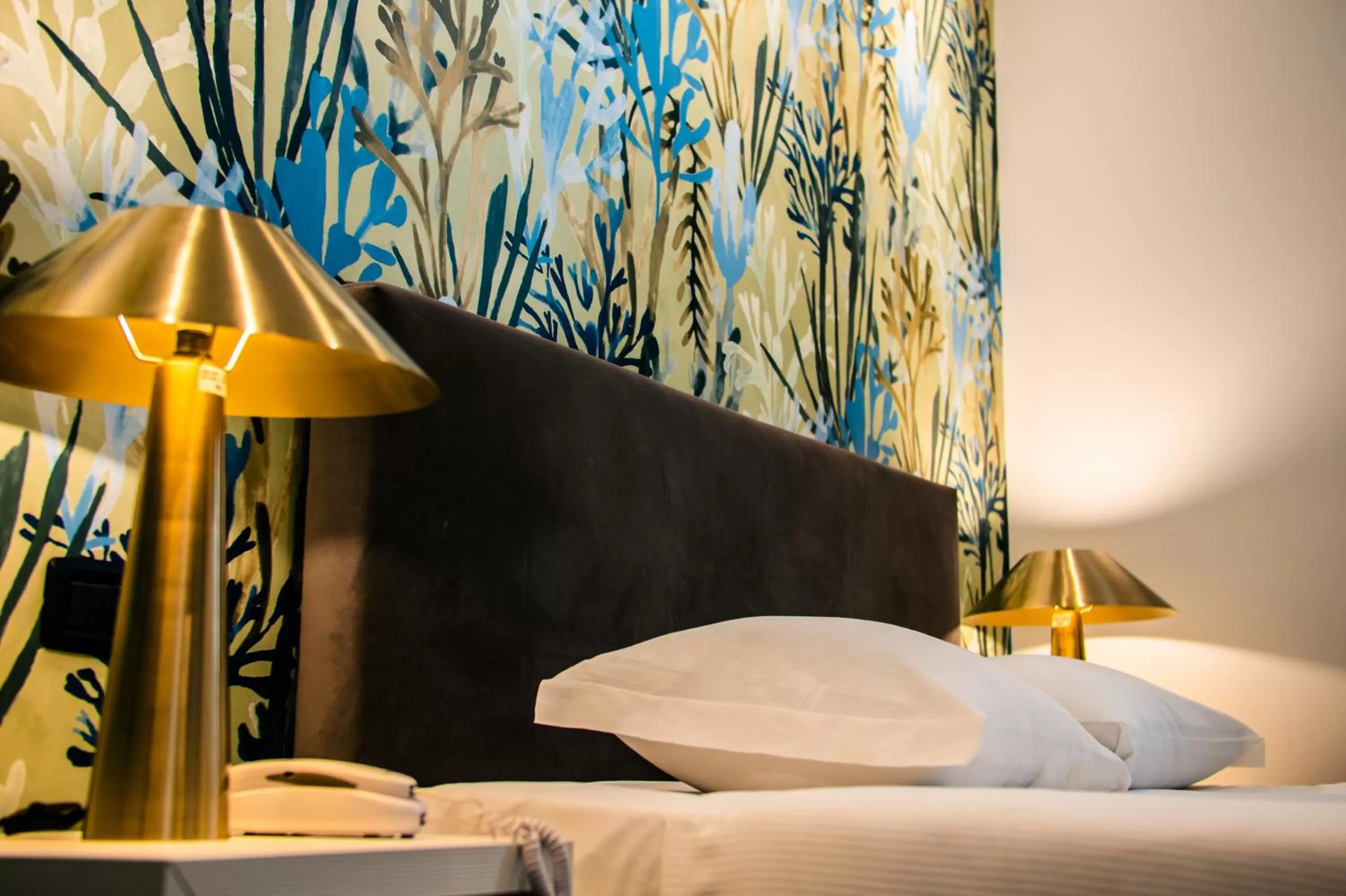 Bed in Hotel Up Wellness & Spa