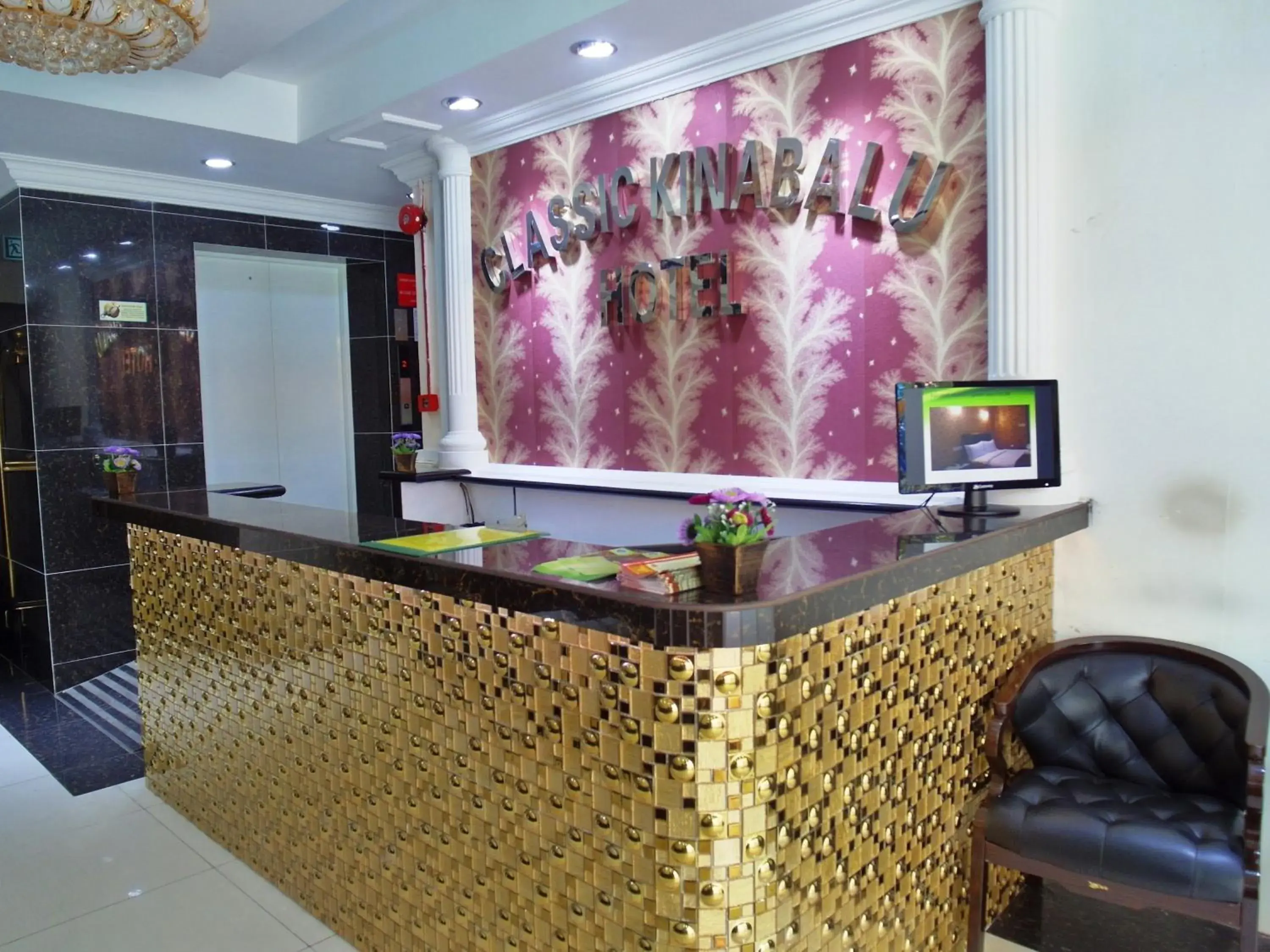 Lobby or reception in Classic Kinabalu Hotel Lobby or reception in Classic Kinabalu Hotel