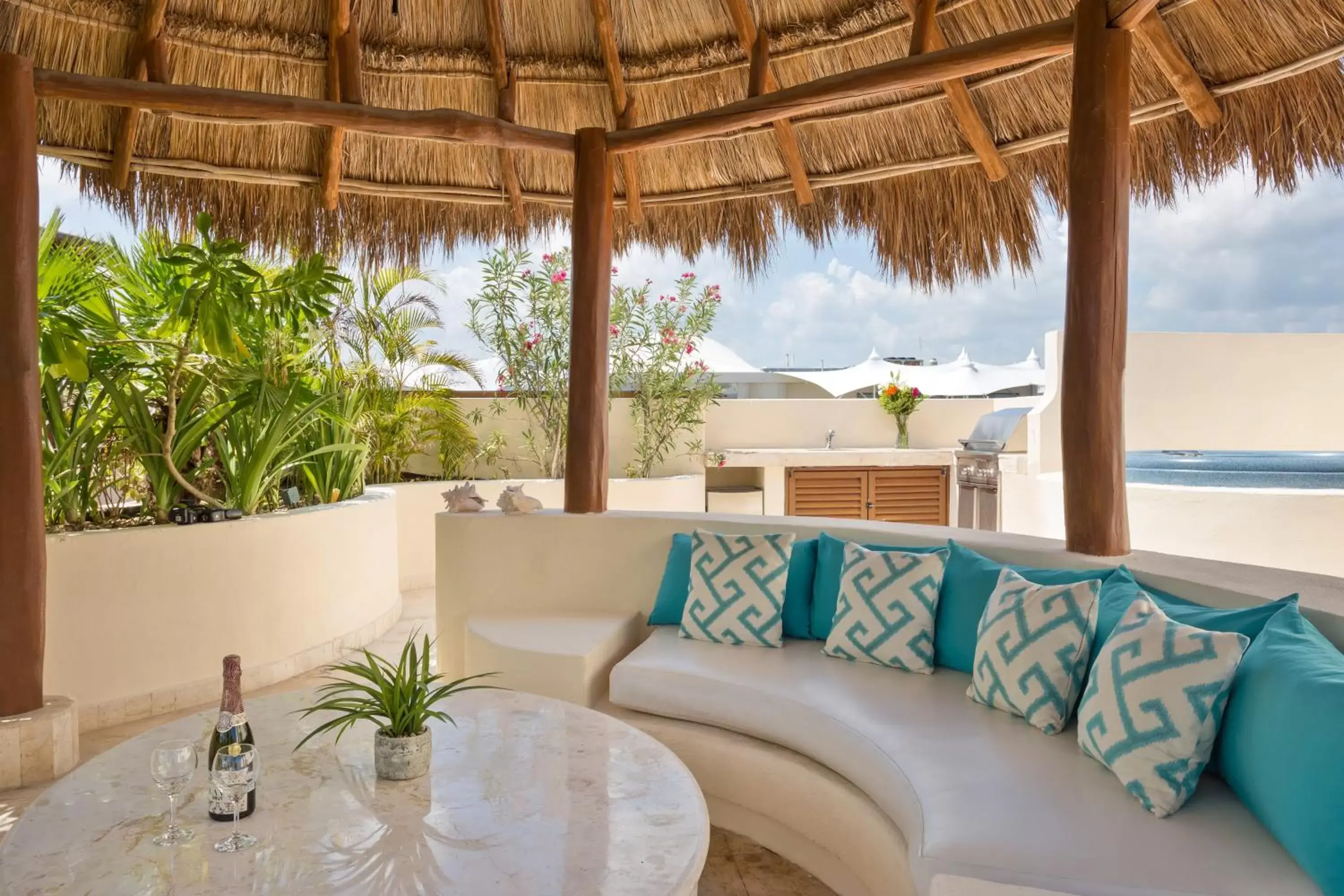 Balcony/Terrace in Porto Playa Condo Hotel and Beach Club