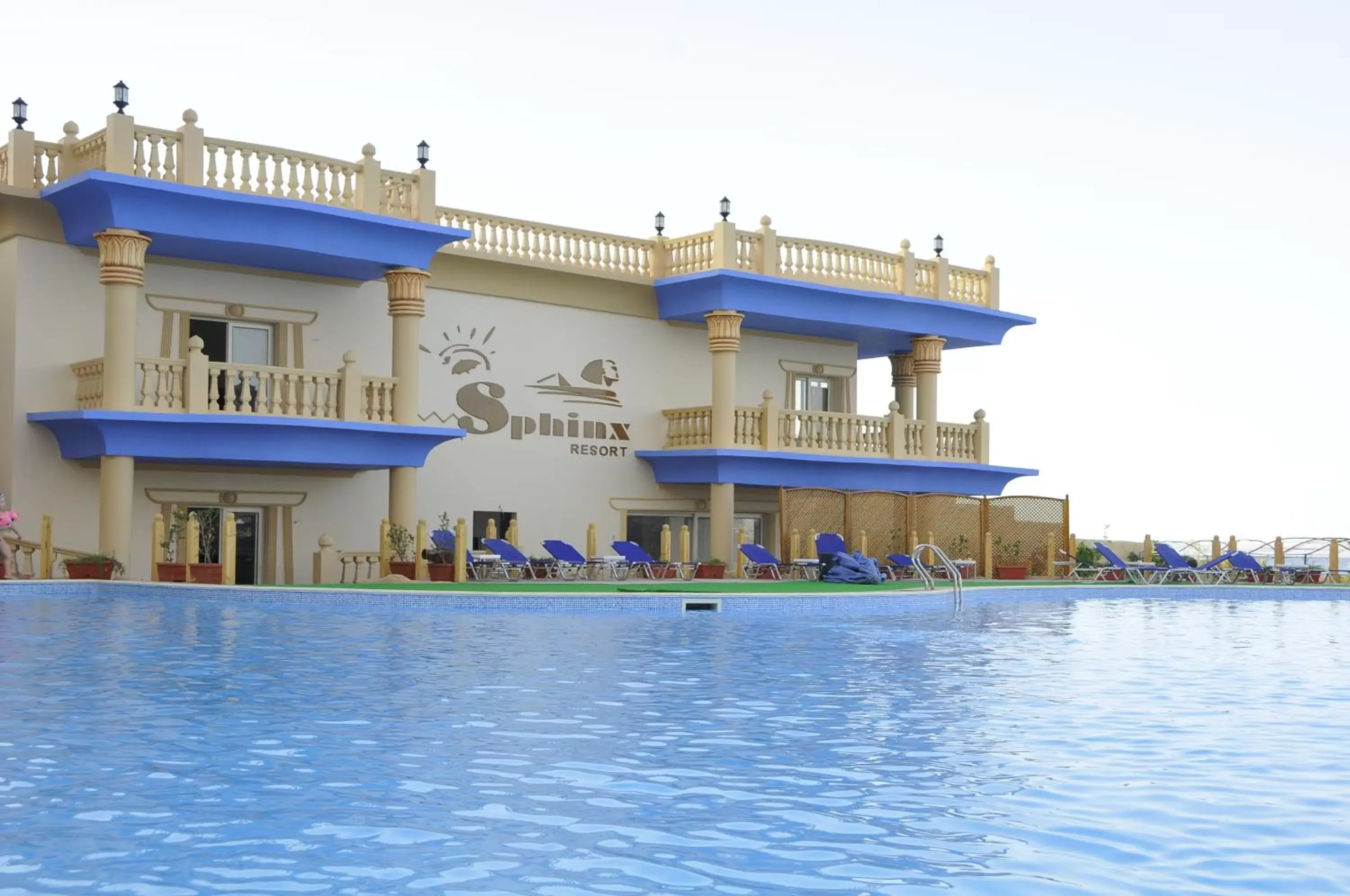 Facade/entrance, Property Building in Sphinx Aqua Park Beach Resort