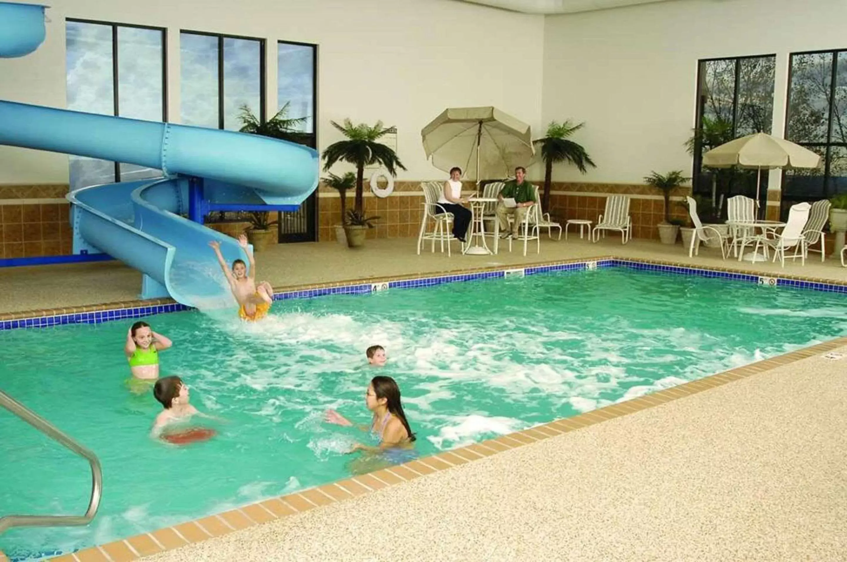 Swimming pool, Water Park in Comfort Inn & Suites Rapid City near Mt Rushmore