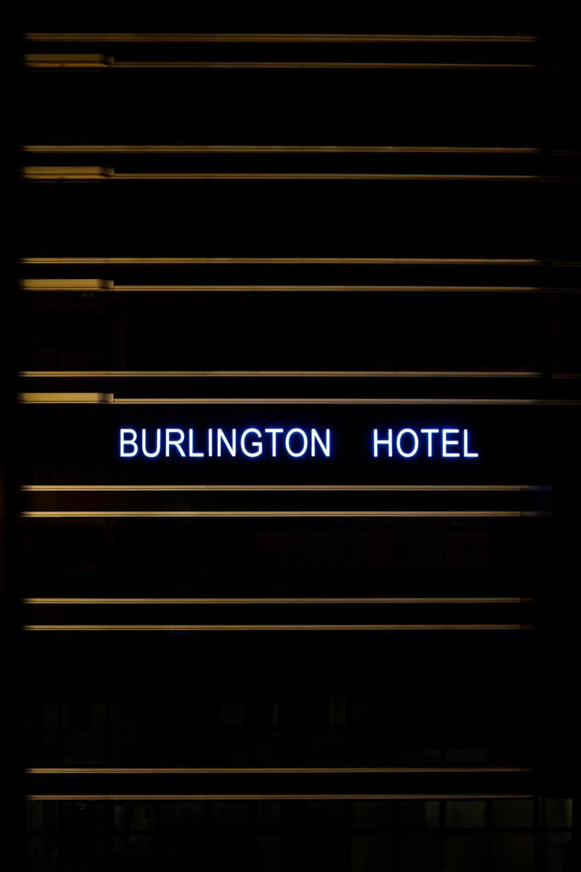 Property building, Property Logo/Sign in Burlington Hotel