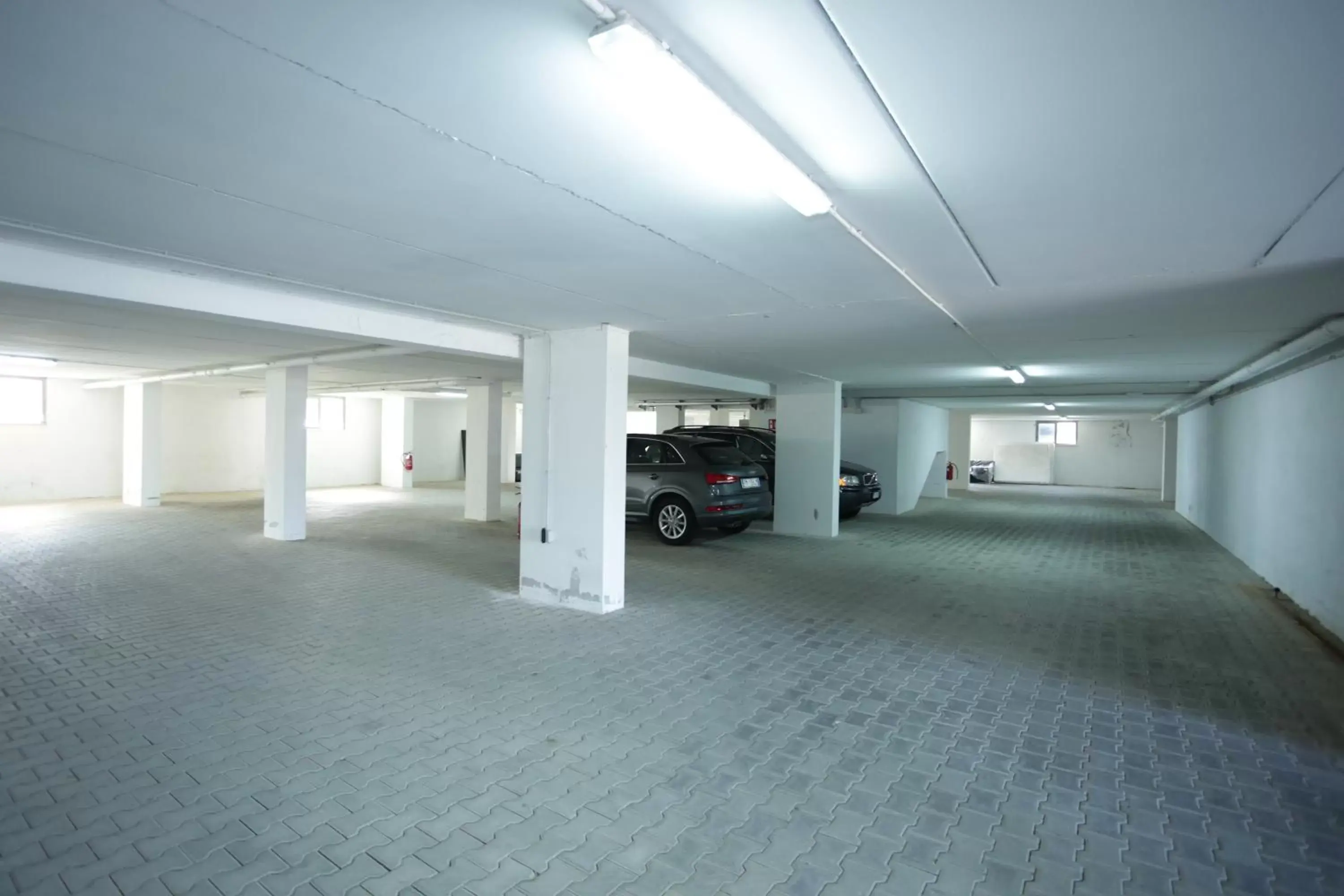 Parking, Lobby/Reception in Isa Residence Fiumicino Airport