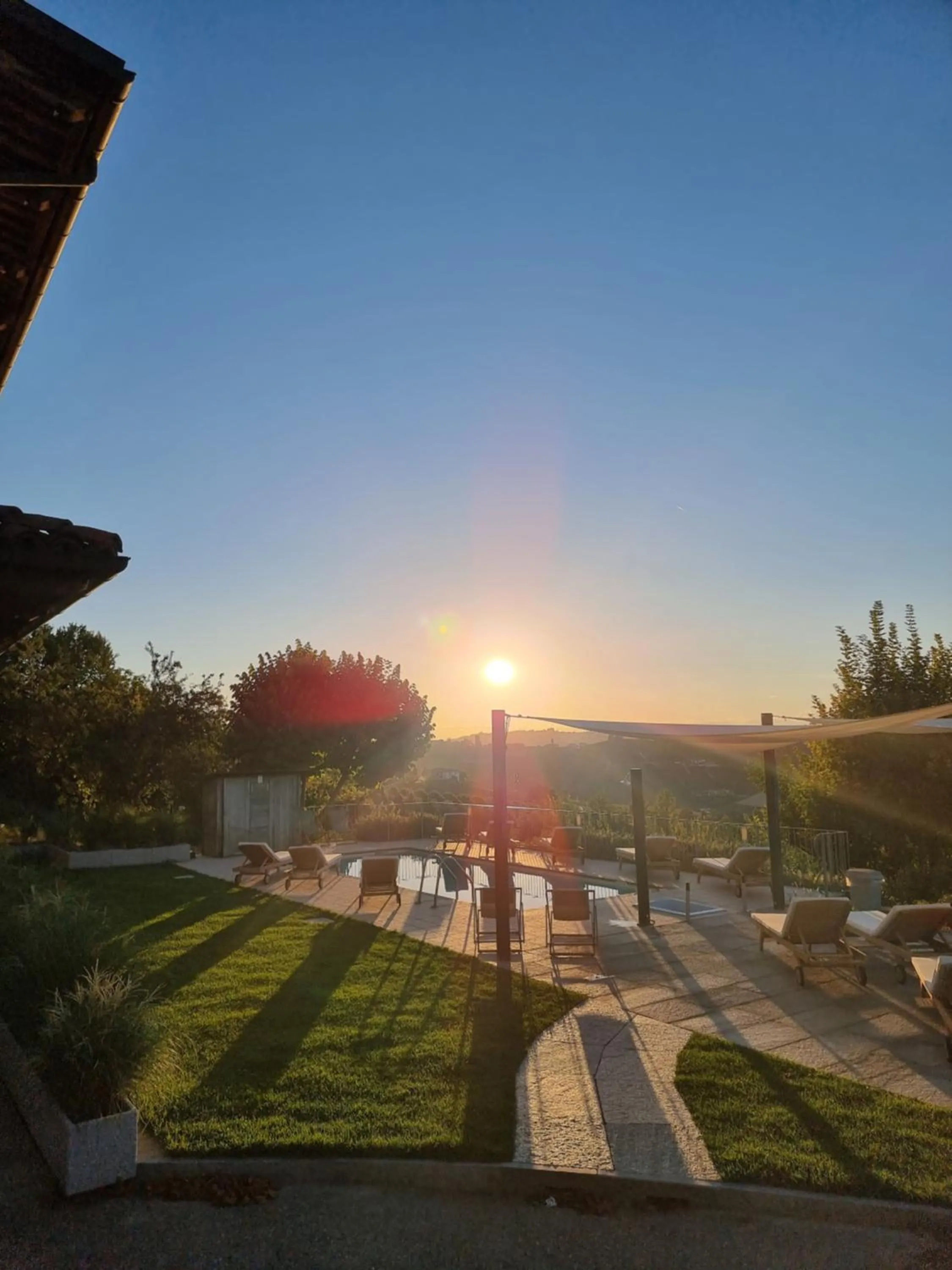 Swimming pool in Hotel Villa Lauri