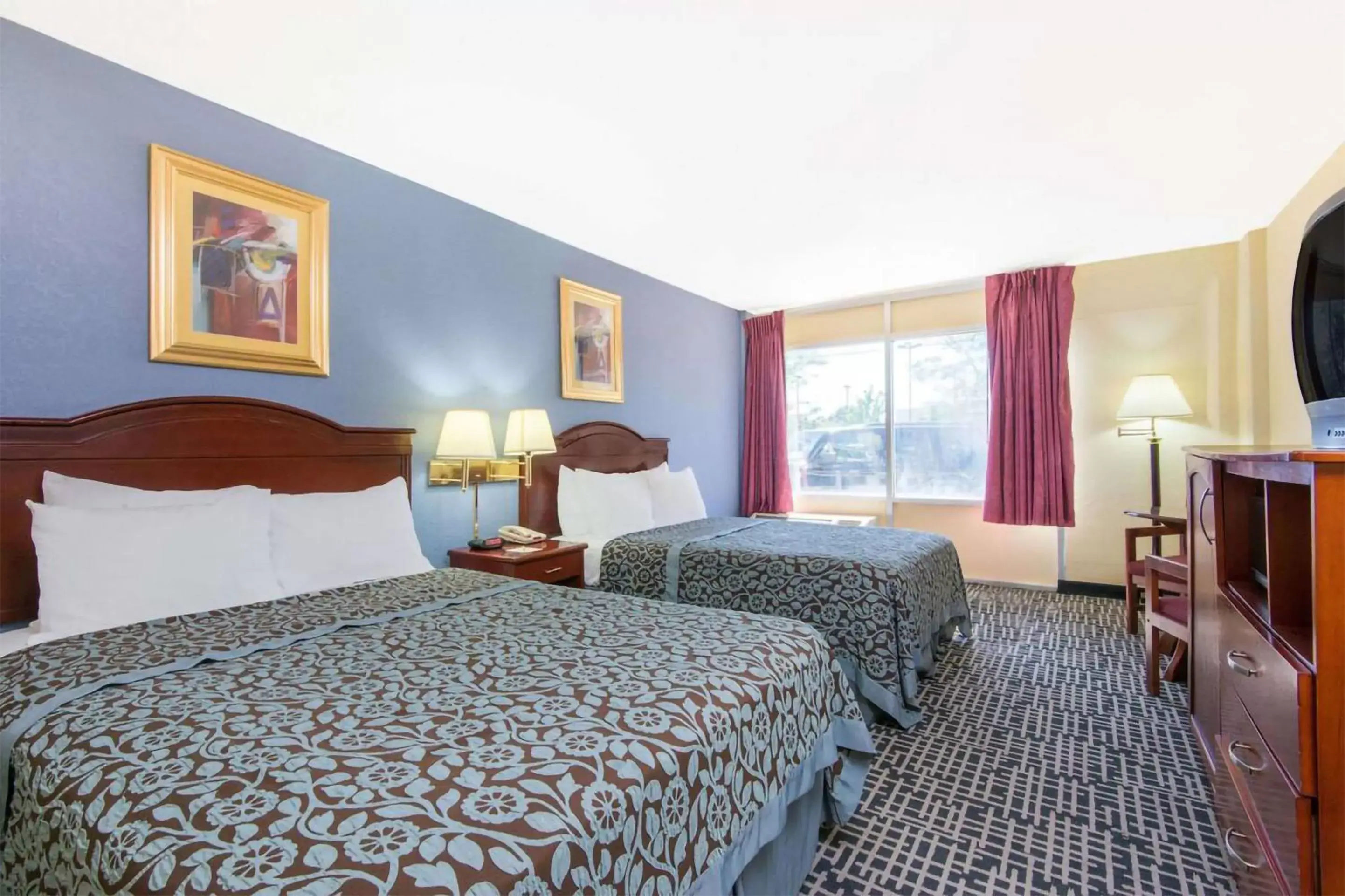 Bedroom in Blue Way Inn & Suites Wichita East