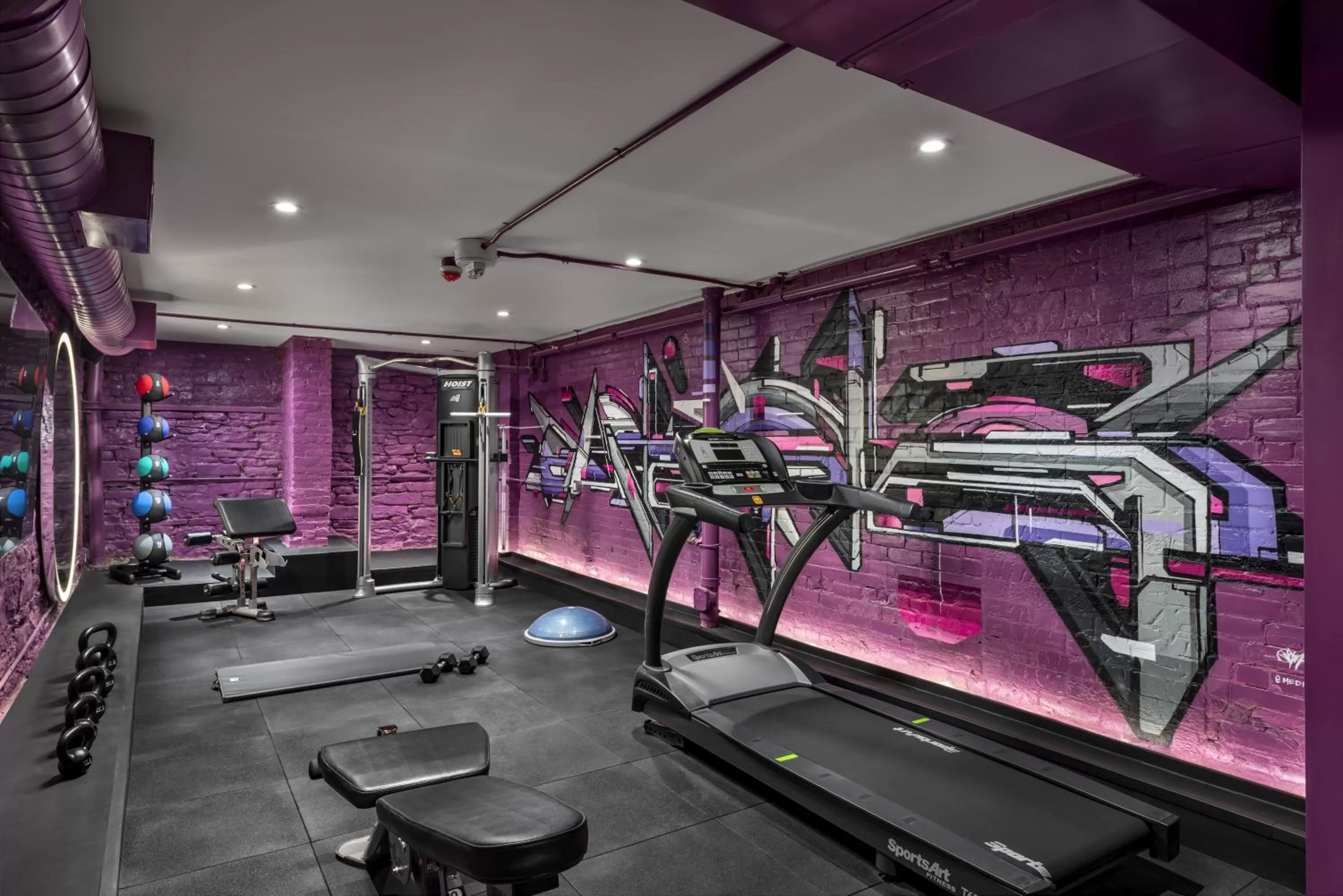 Fitness centre/facilities in Gladstone House