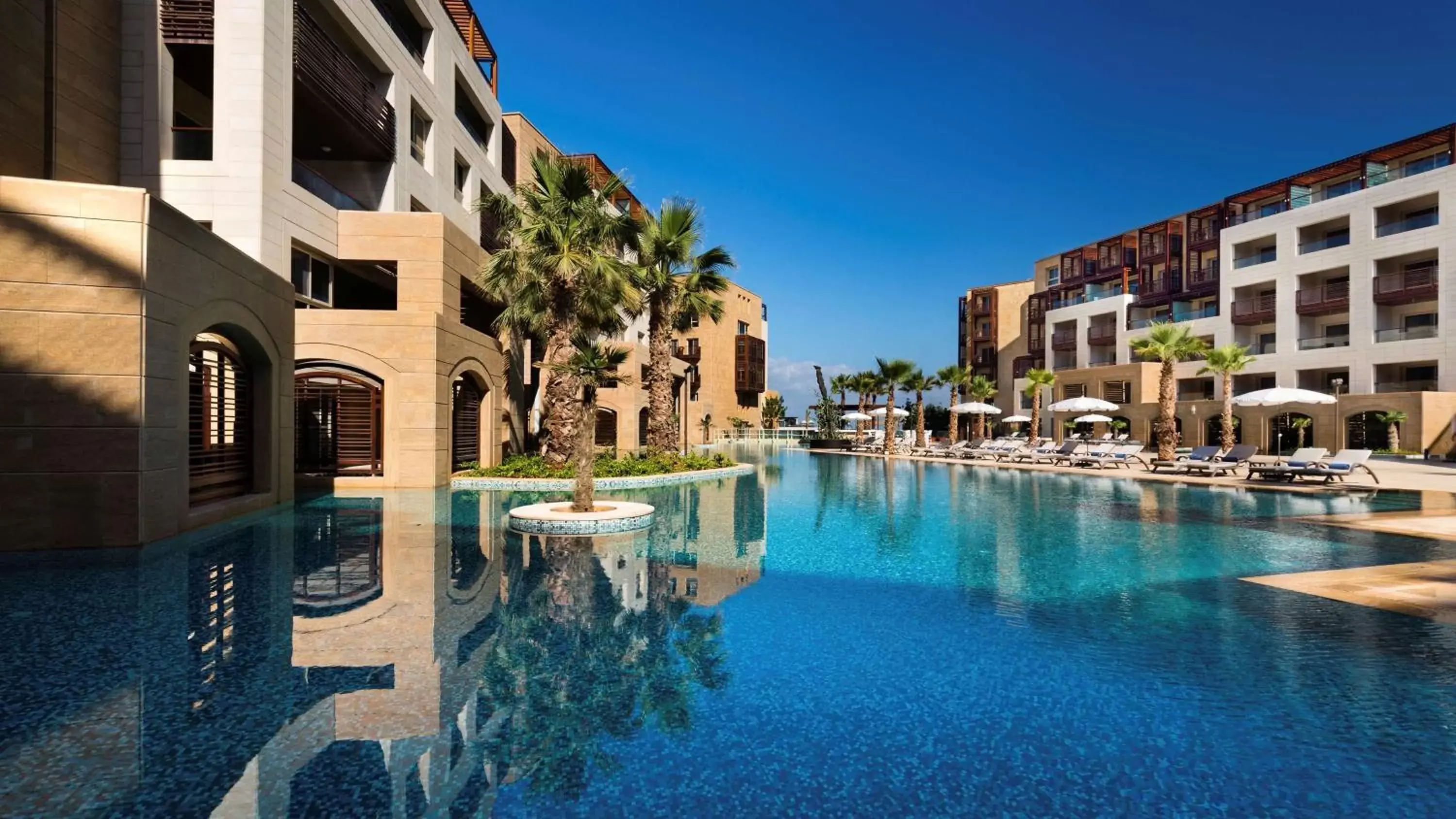 Pool view, Swimming Pool in Kempinski Summerland Hotel & Resort Beirut