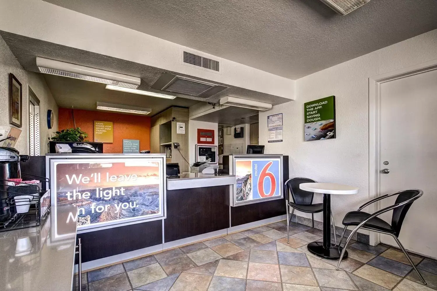 Lobby or reception in Motel 6 Wells Lobby or reception in Motel 6 Wells