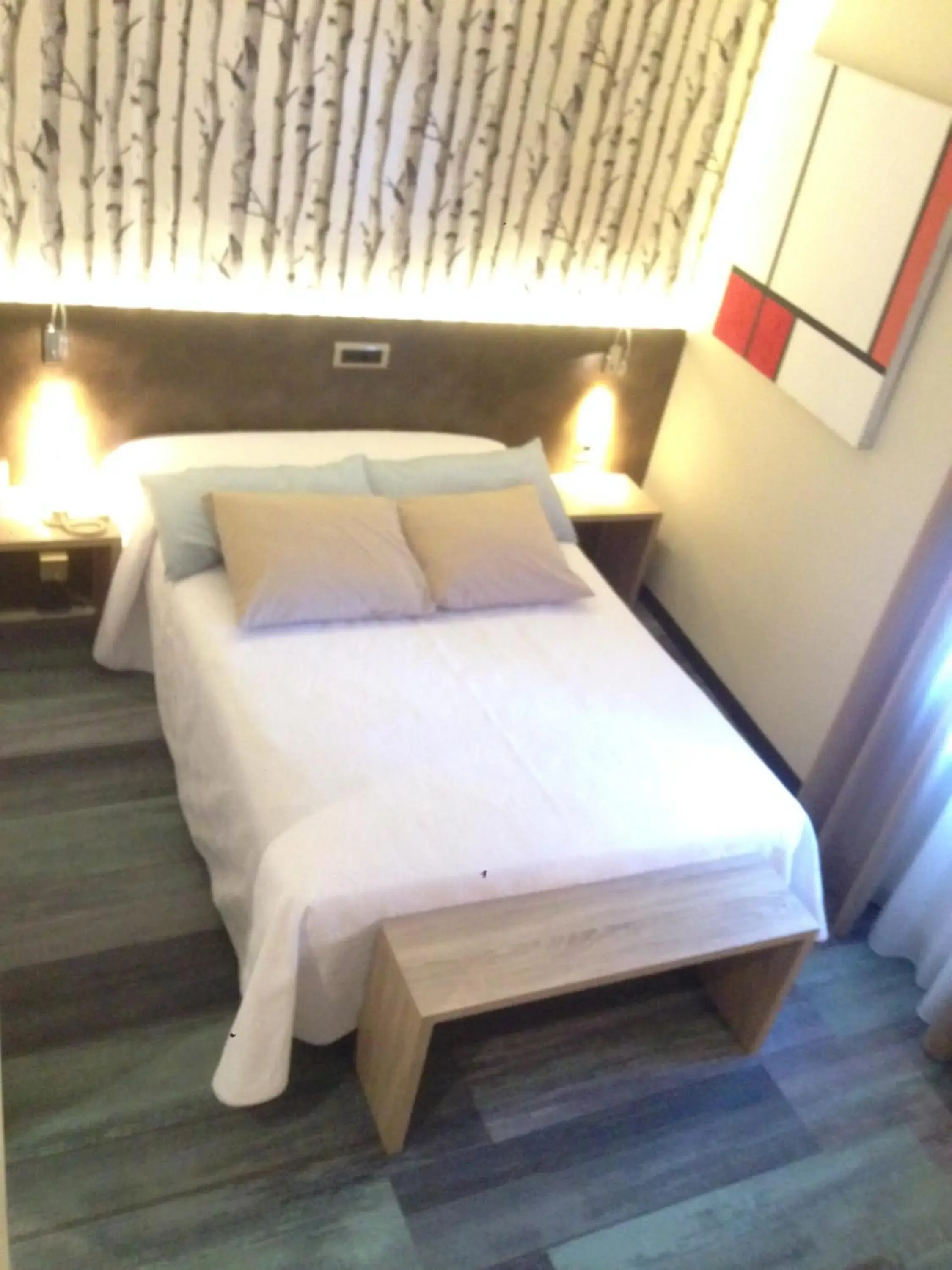 Bed in Hotel Oriente Bed in Hotel Oriente