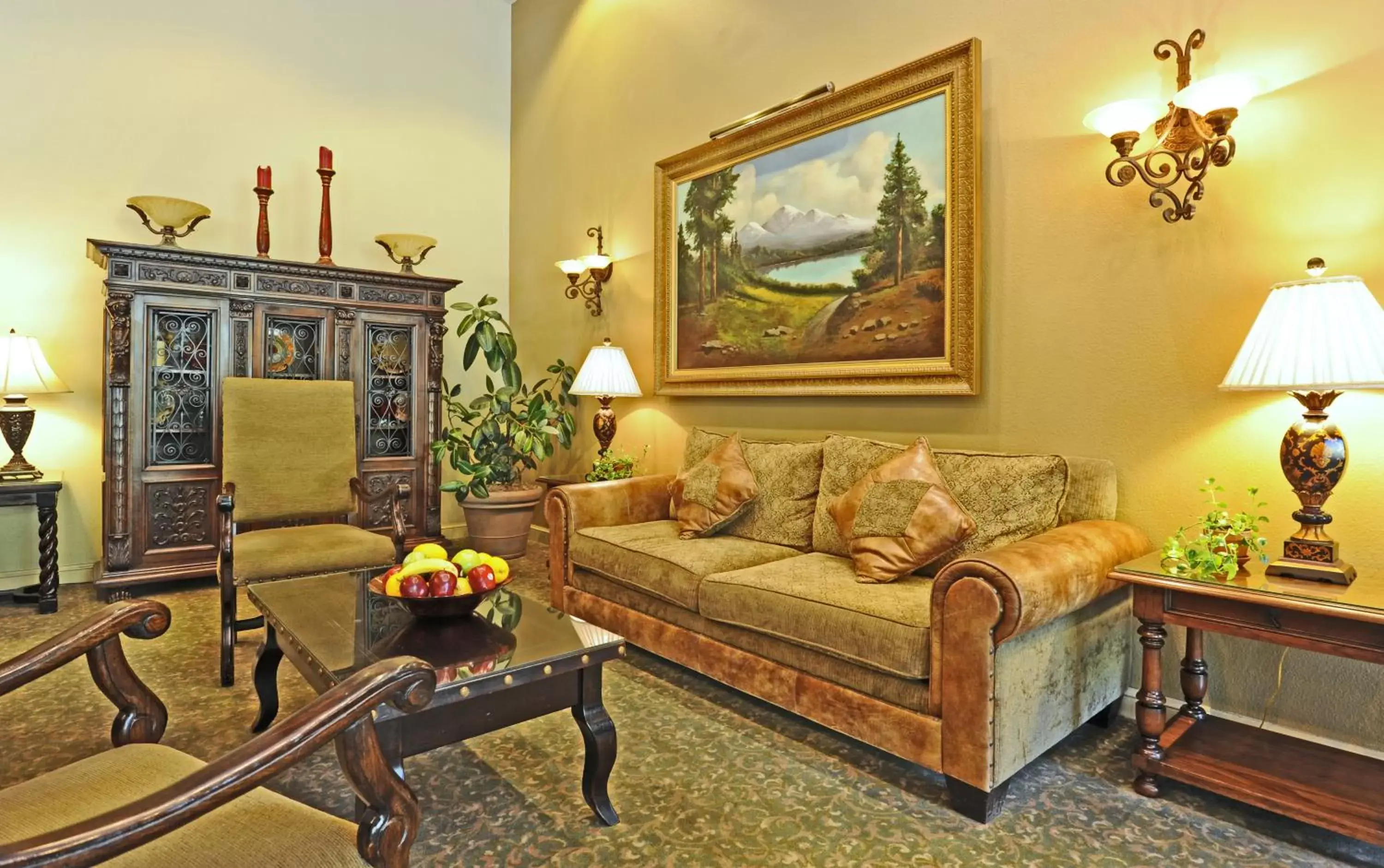 Lobby or reception, Seating Area in Forest Suites Resort at the Heavenly Village