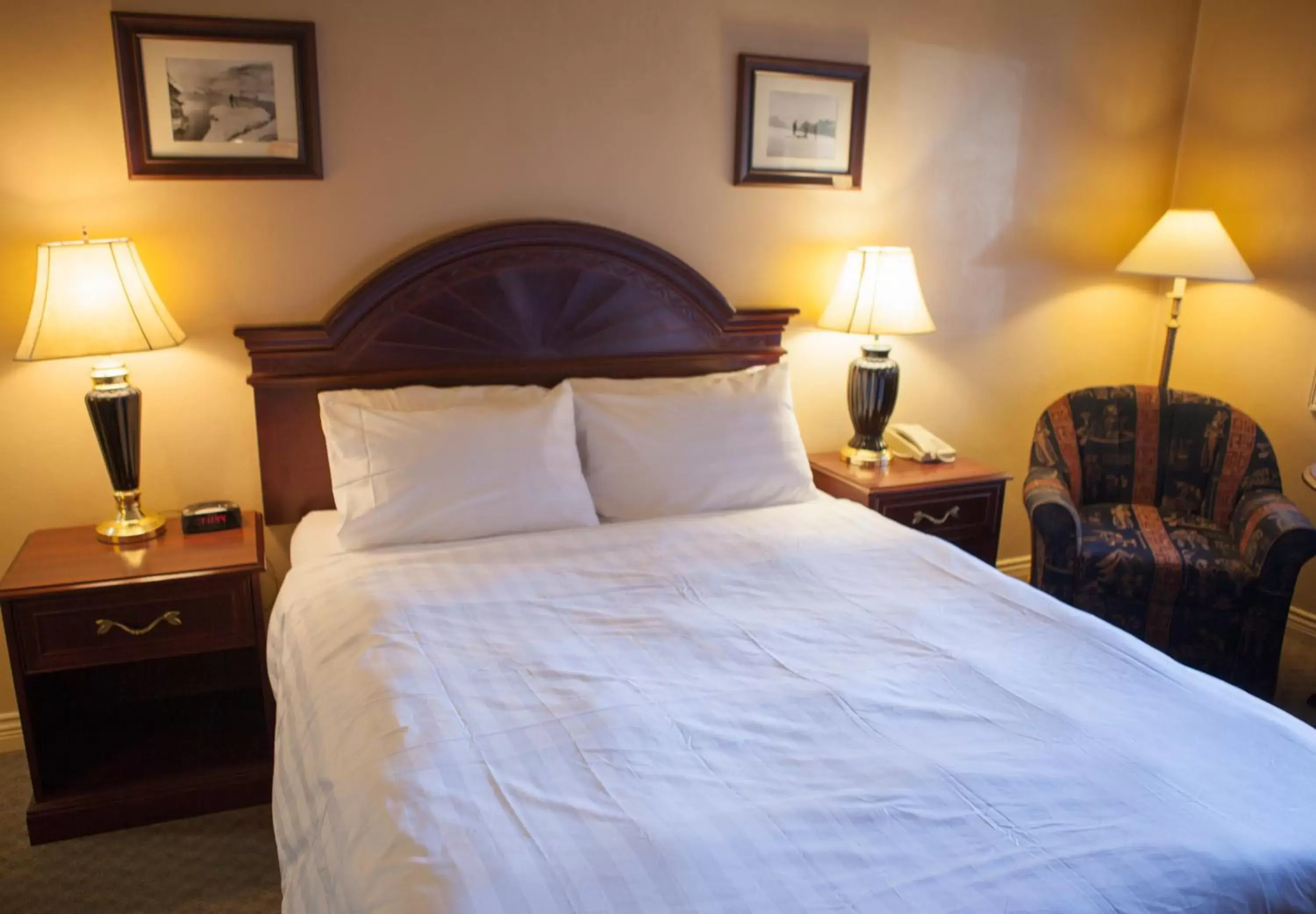Photo of the whole room, Bed in Revelstoke Lodge