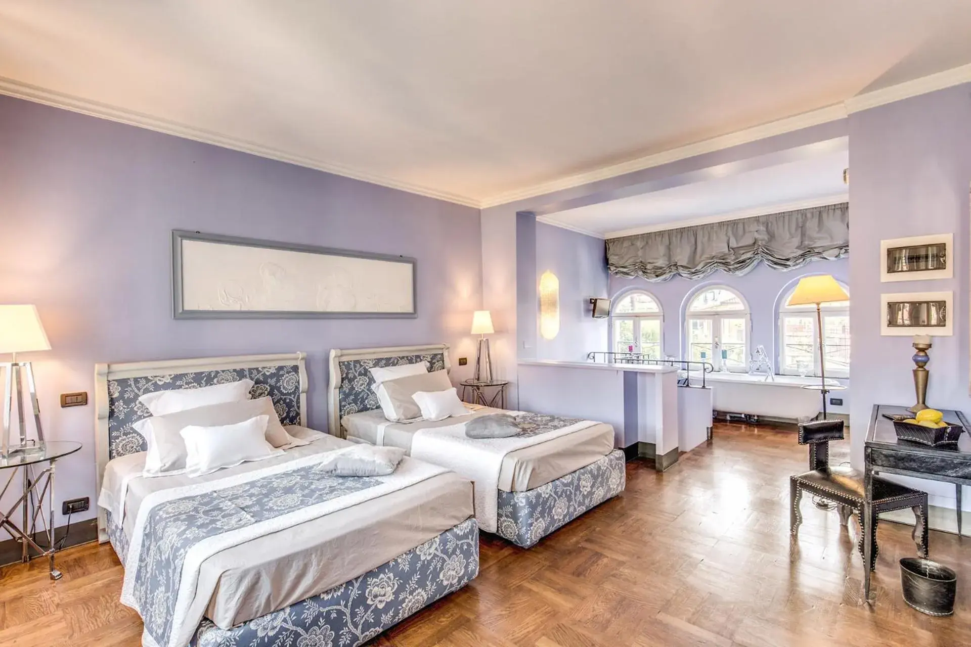 Bedroom in Hotel Villa Linneo