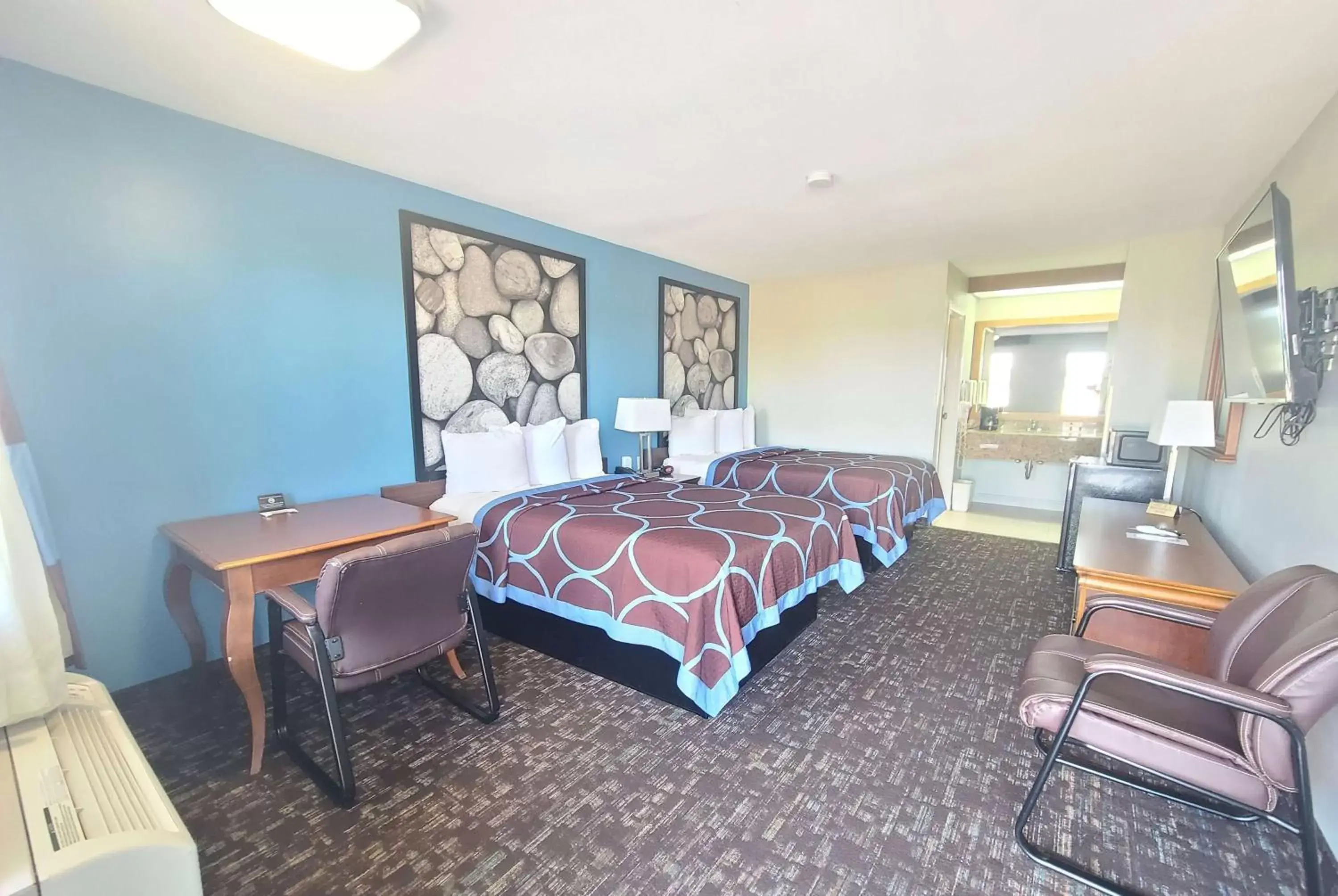 Photo of the whole room, Bed in Super 8 by Wyndham McGehee Photo of the whole room, Bed in Super 8 by Wyndham McGehee