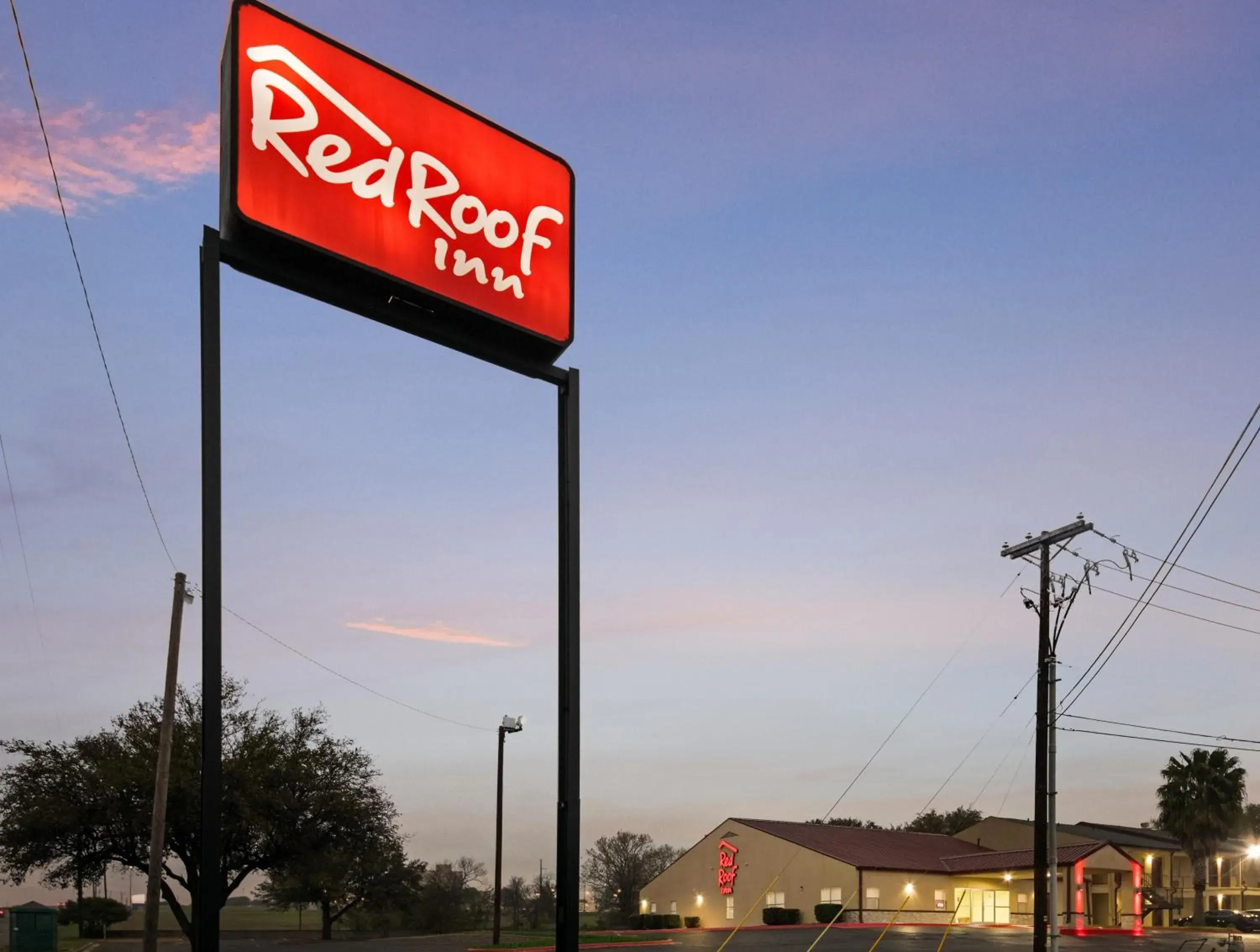 Property building in Red Roof Inn Temple