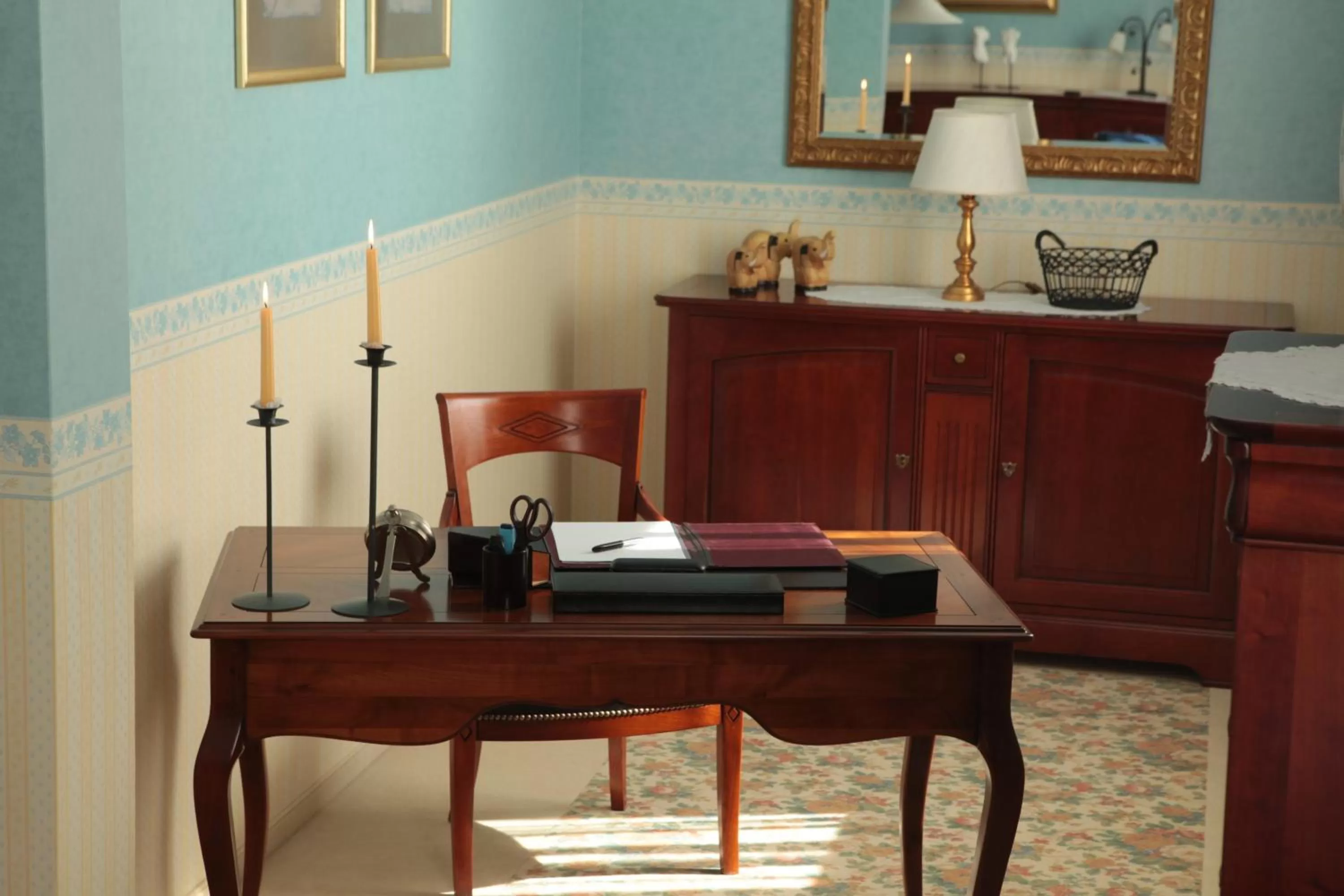 Lobby or reception in Hotel Seehof Leipzig