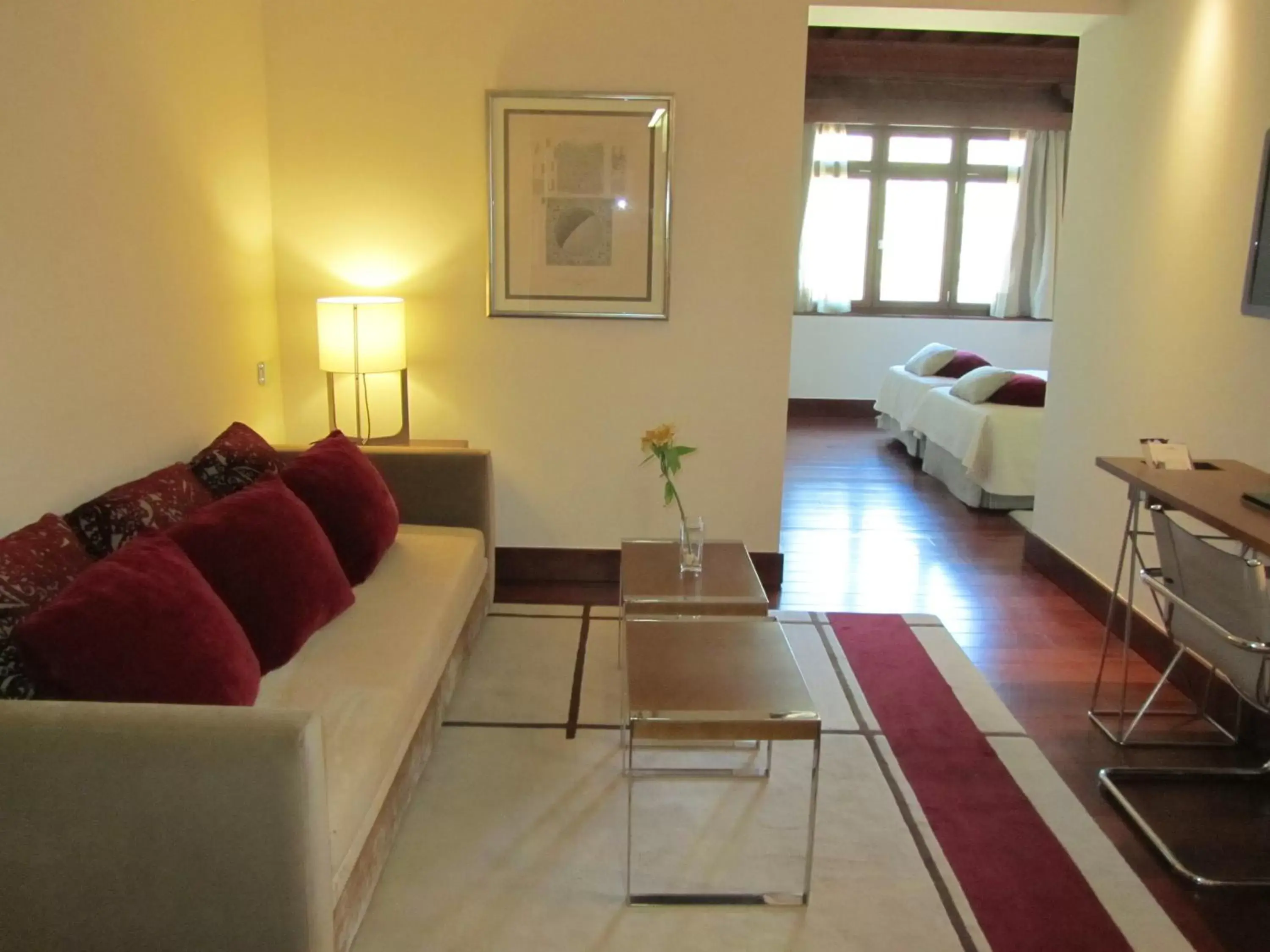 Seating Area in Parador de Granada