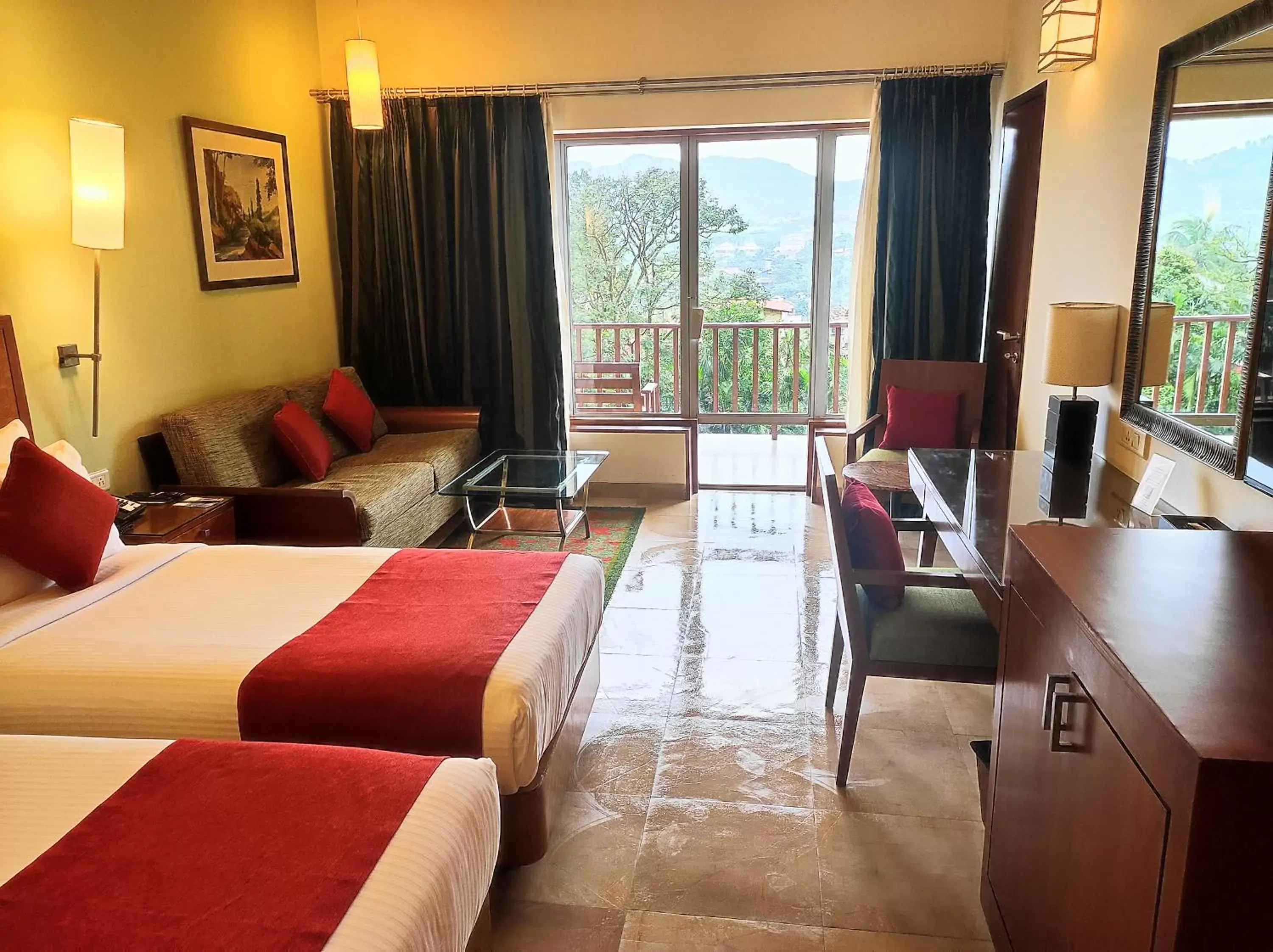Bed in Fariyas Resort Lonavala
