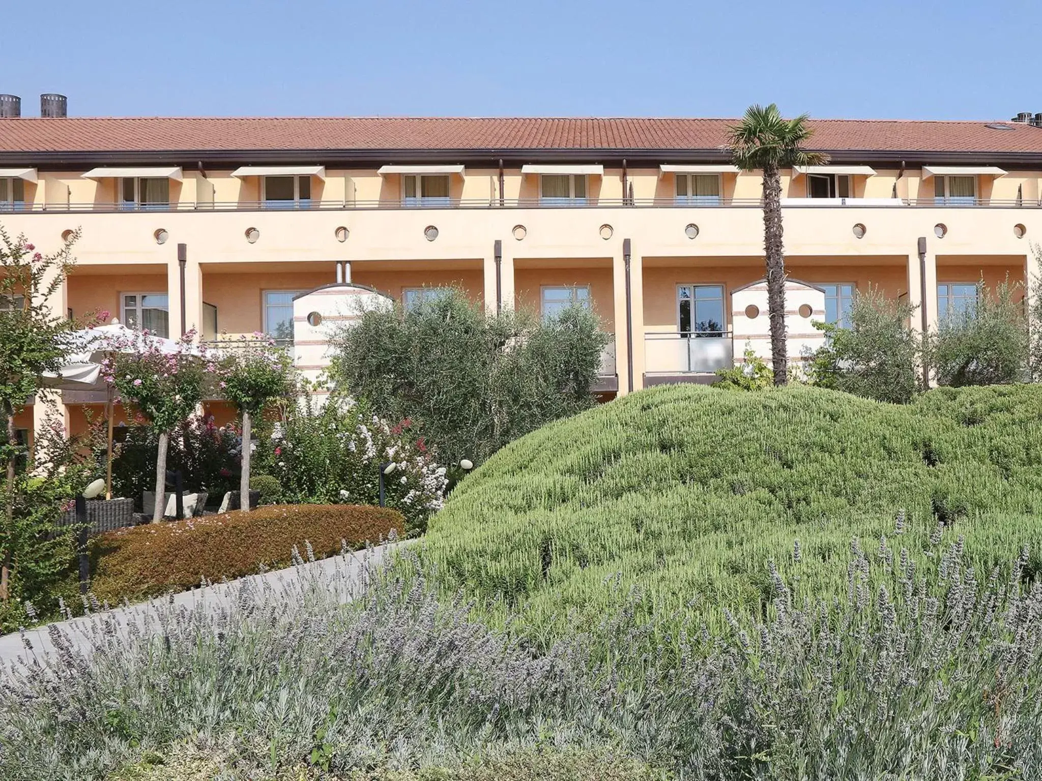 Garden, Property Building in Hotel Caesius Thermae & Spa Resort