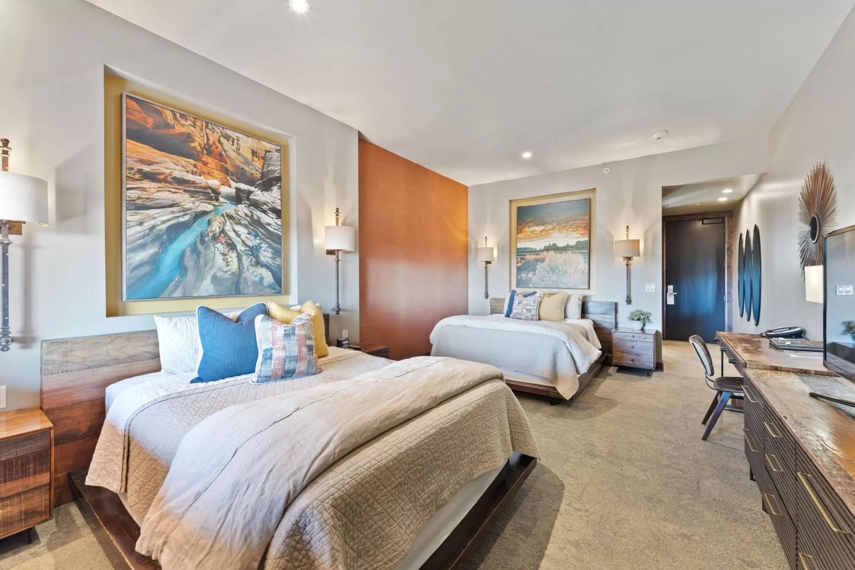 Photo of the whole room, Bed in Desert Rose Resort & Cabins