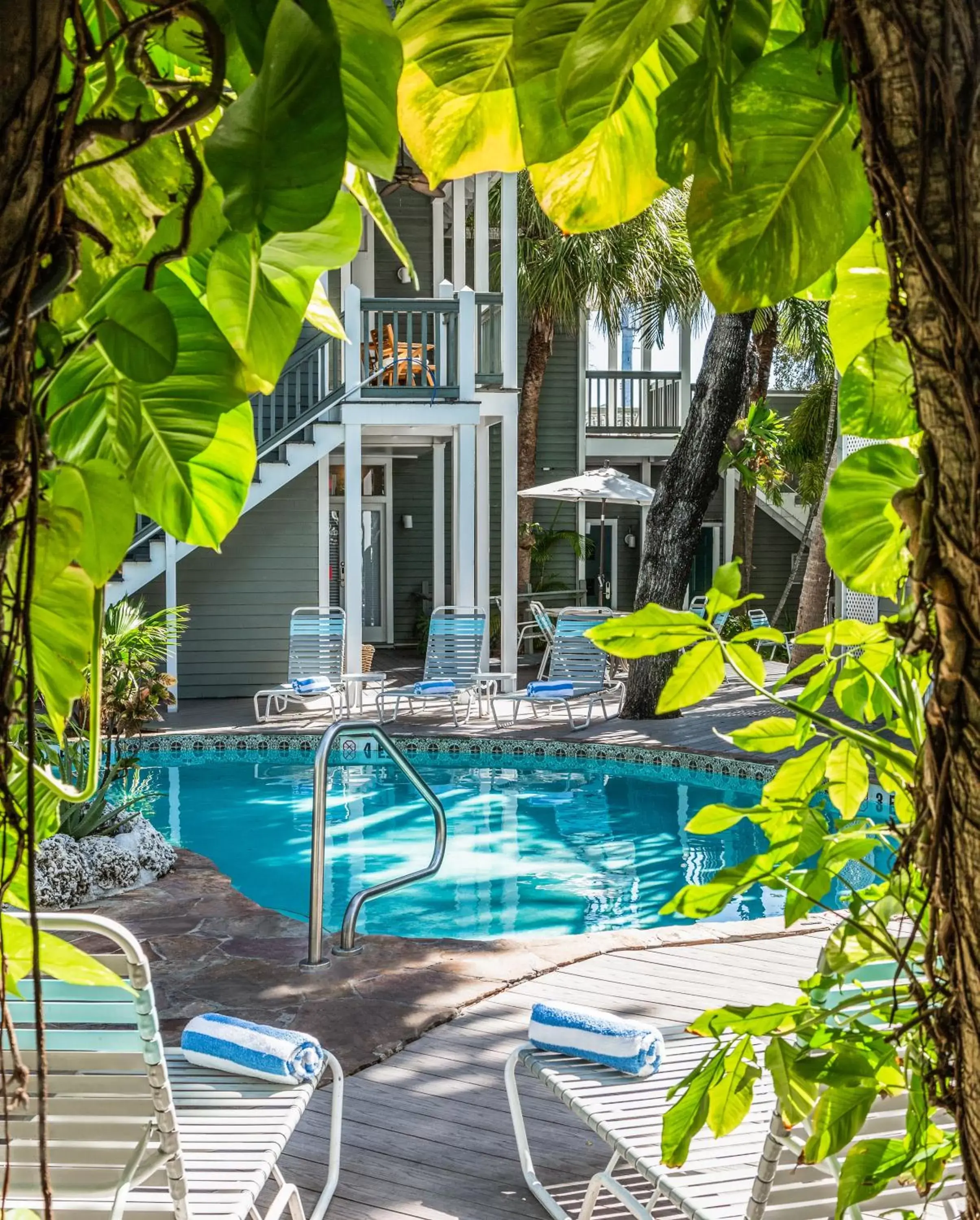 Swimming Pool in The Cabana Inn Key West - Adult Exclusive
