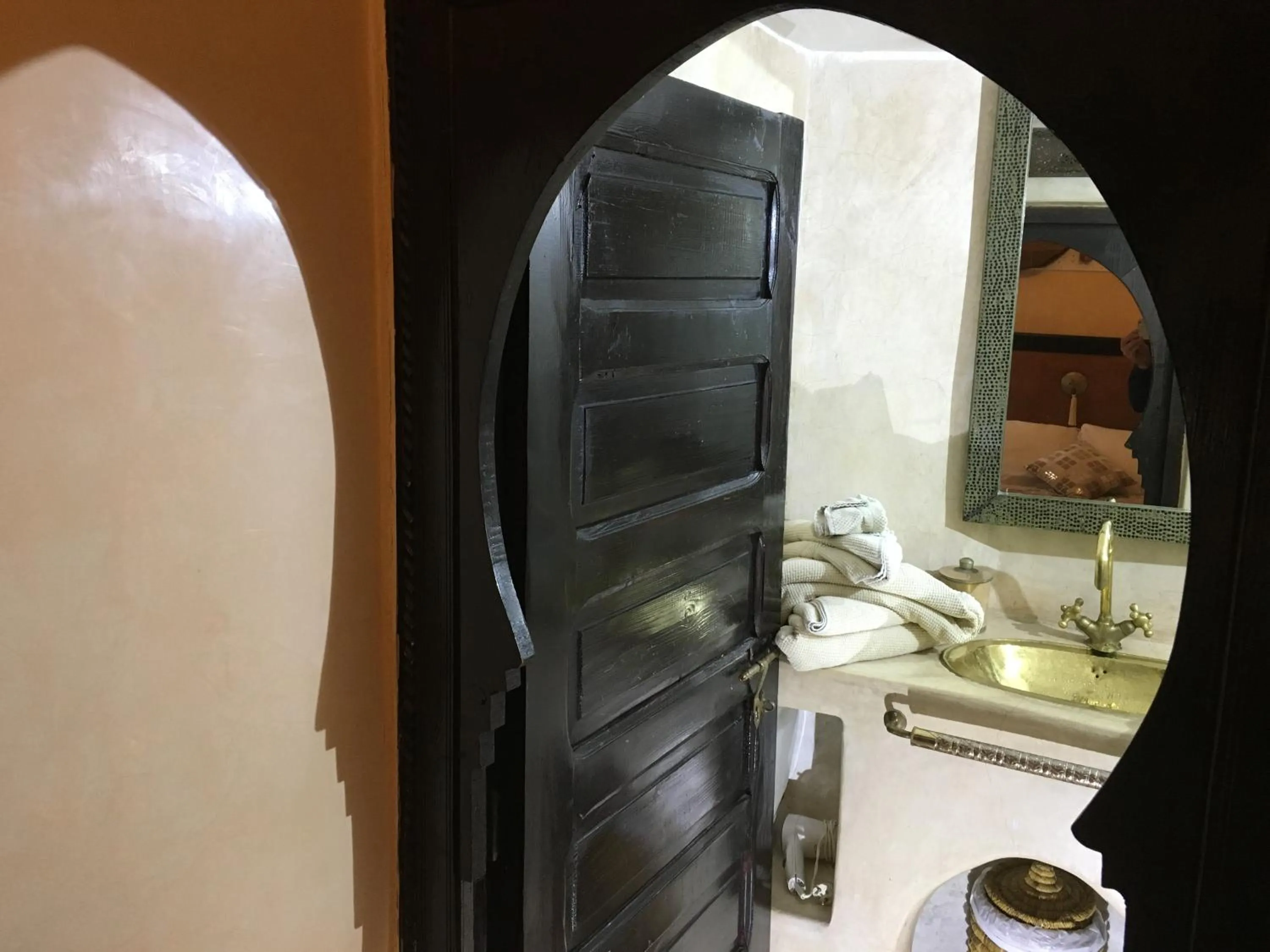 Bathroom, Bed in Riad Eloise