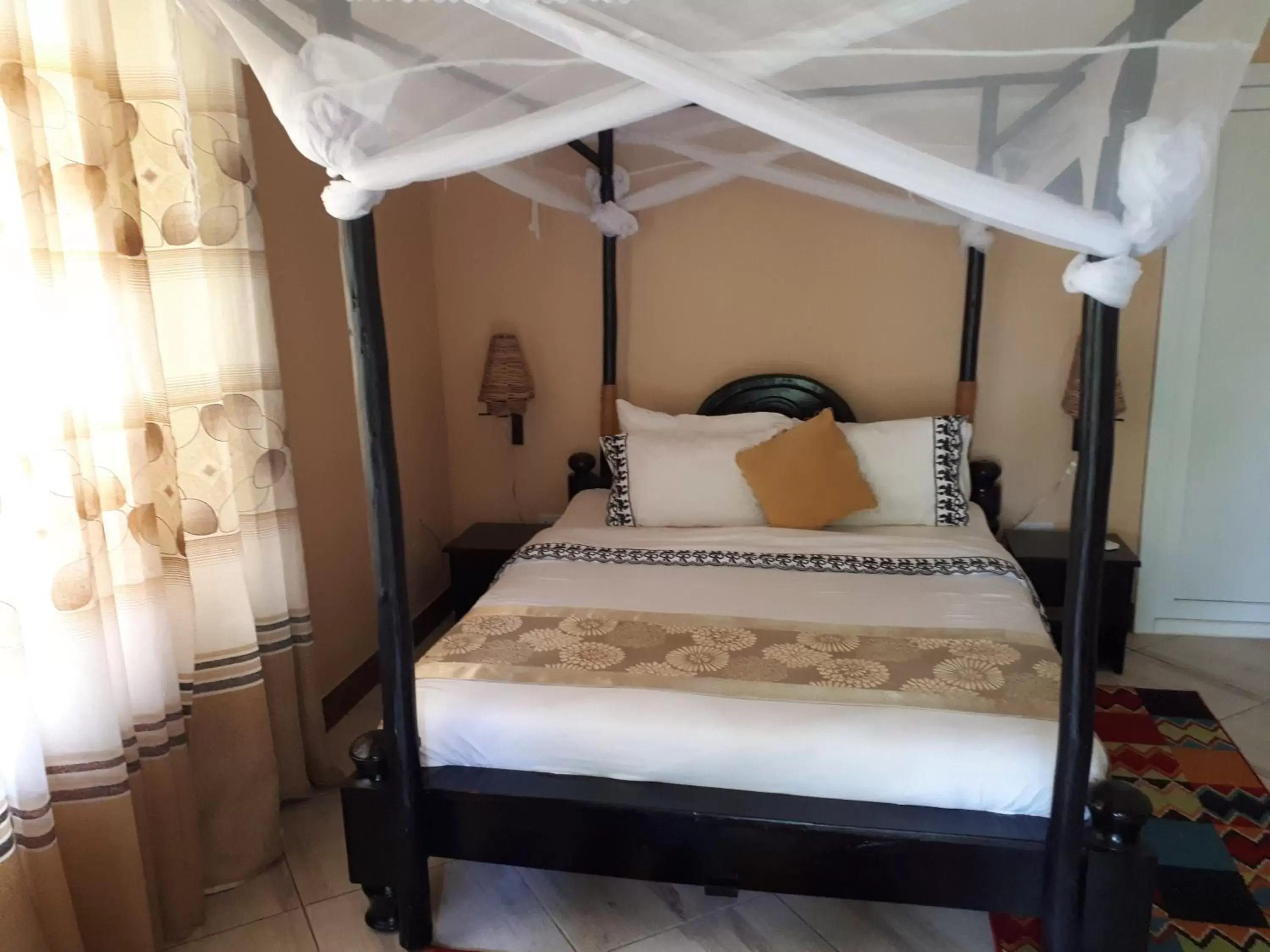 Bed in Kijiji Beach Resort