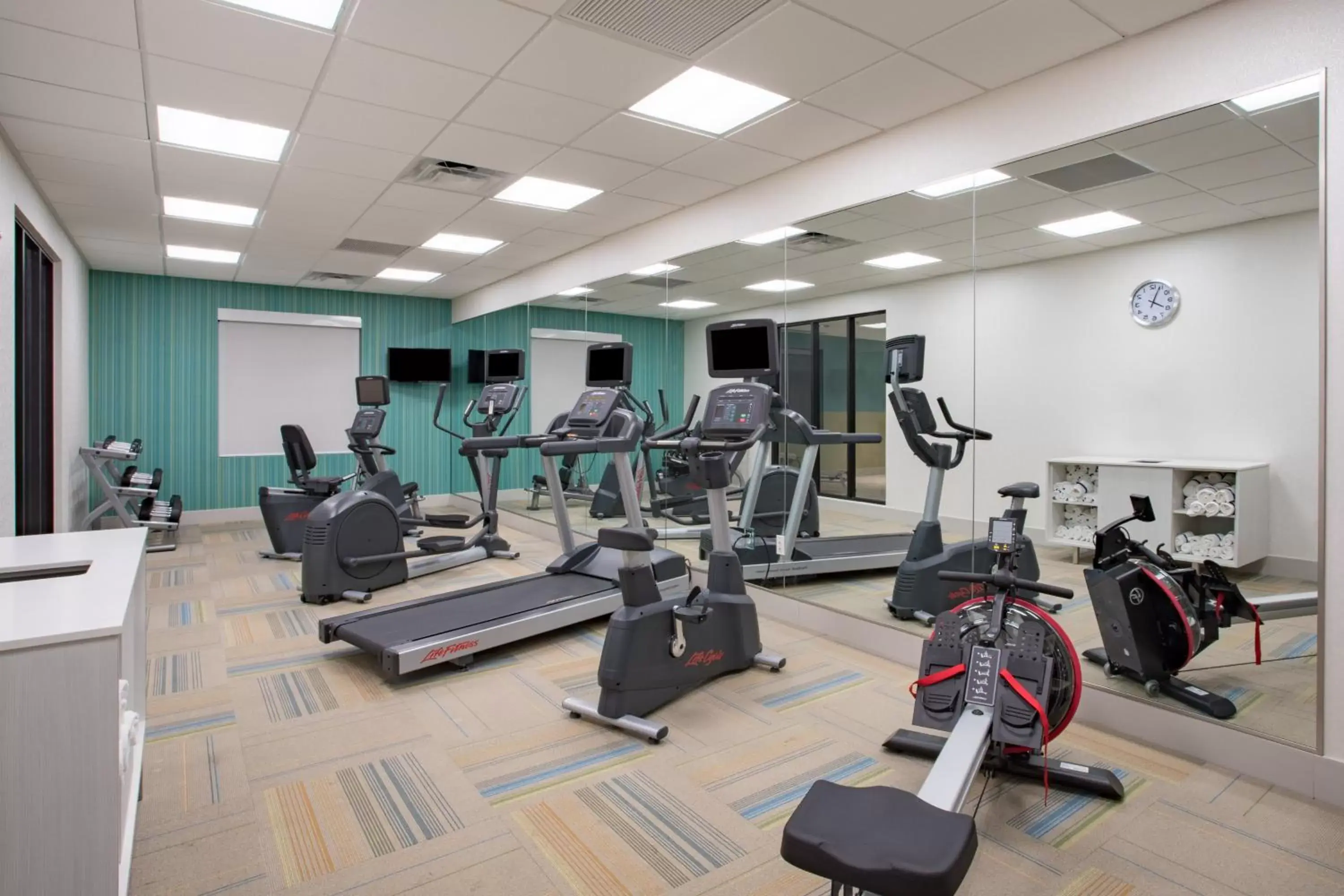 Fitness centre/facilities, Fitness Center/Facilities in Holiday Inn Express & Suites Owings Mills-Baltimore Area, an IHG Hotel