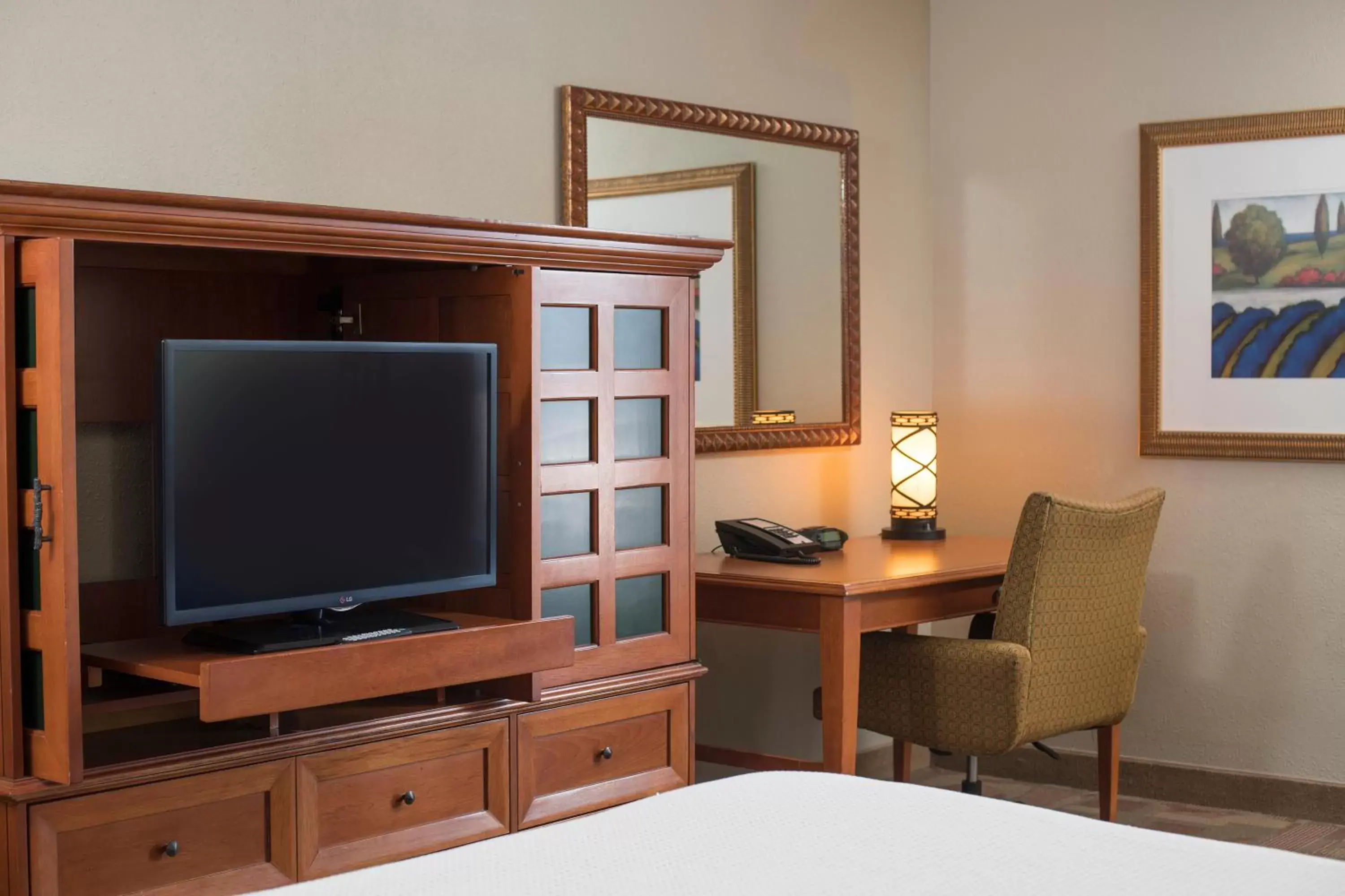 Bed, TV/Entertainment Center in MT. OLYMPUS WATER PARK AND THEME PARK RESORT