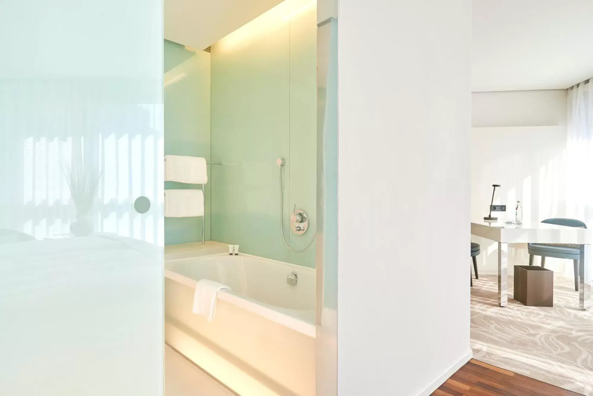 Bathroom in SIDE Design Hotel Hamburg