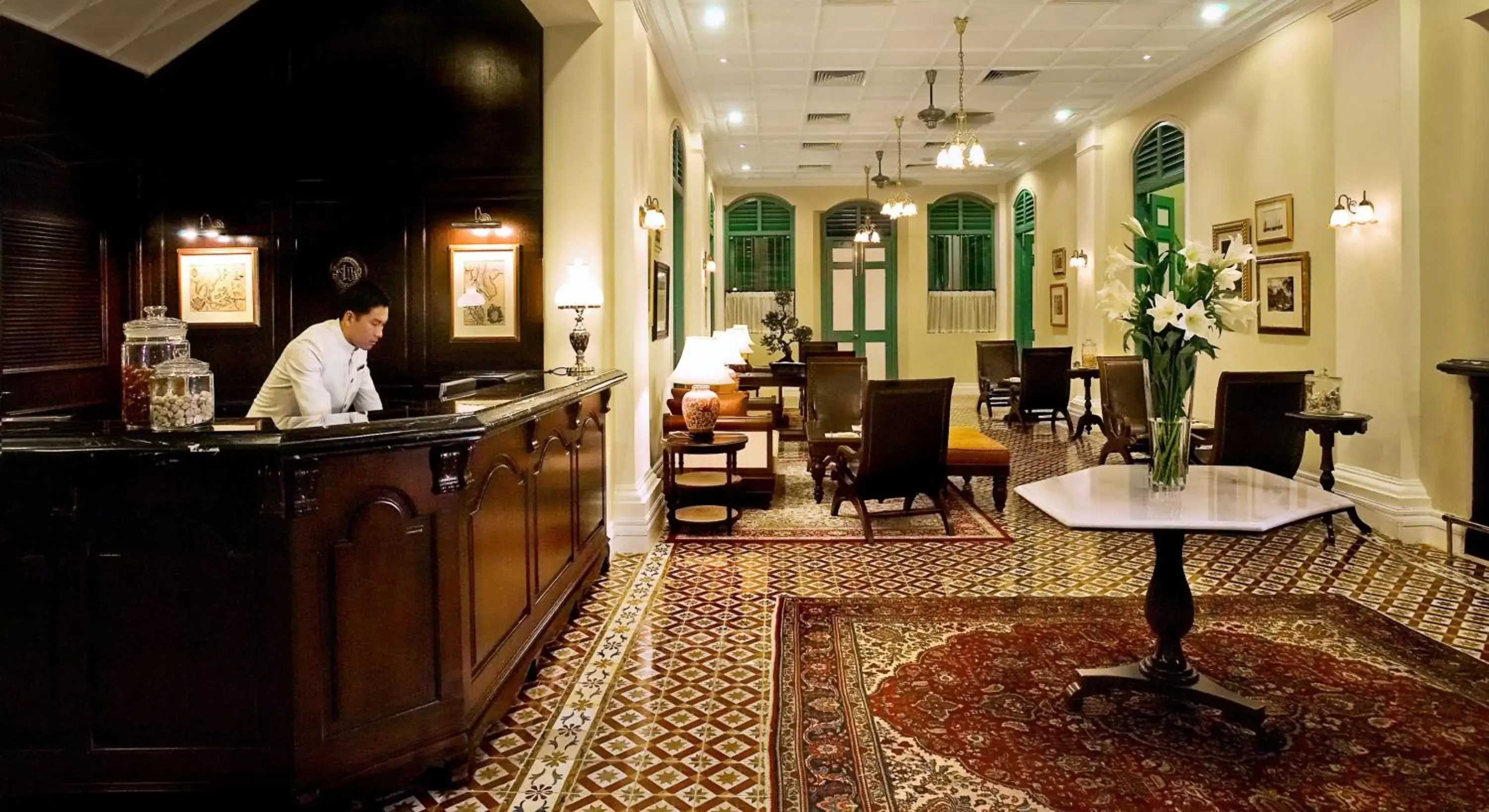 Lobby or reception, Lobby/Reception in The Majestic Malacca Hotel - Small Luxury Hotels of the World