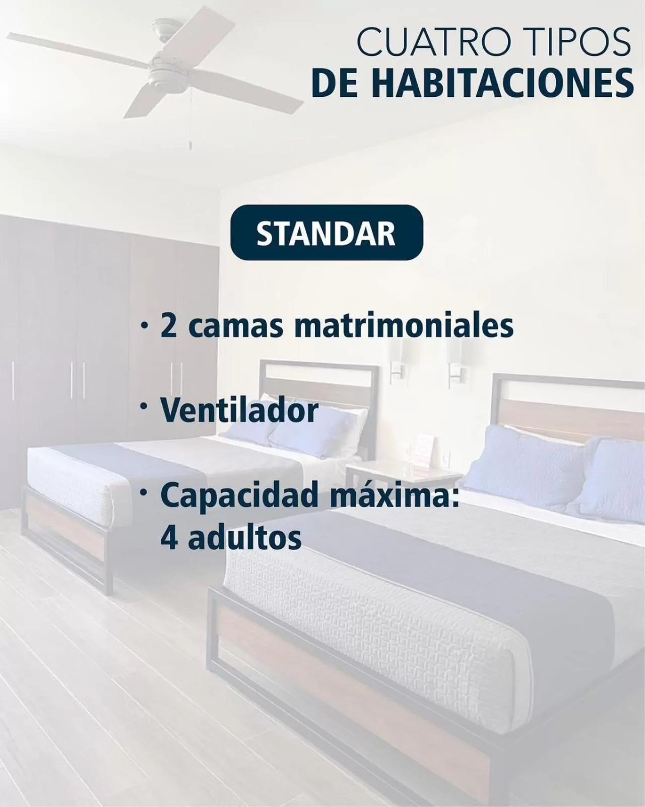 Twin Room in Hotel Refugio