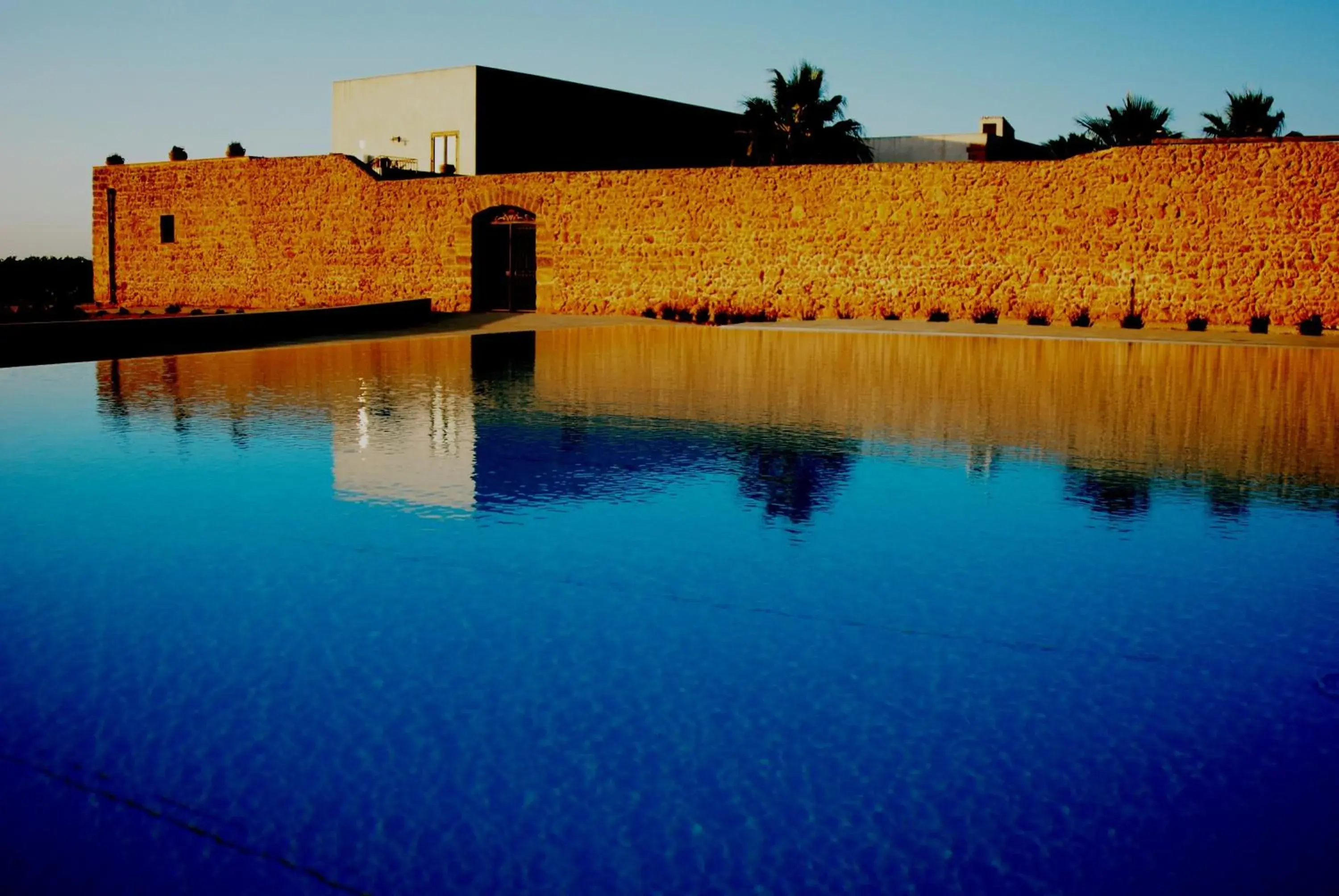Summer, Swimming Pool in Agriturismo Baglio Donnafranca Wine Resort