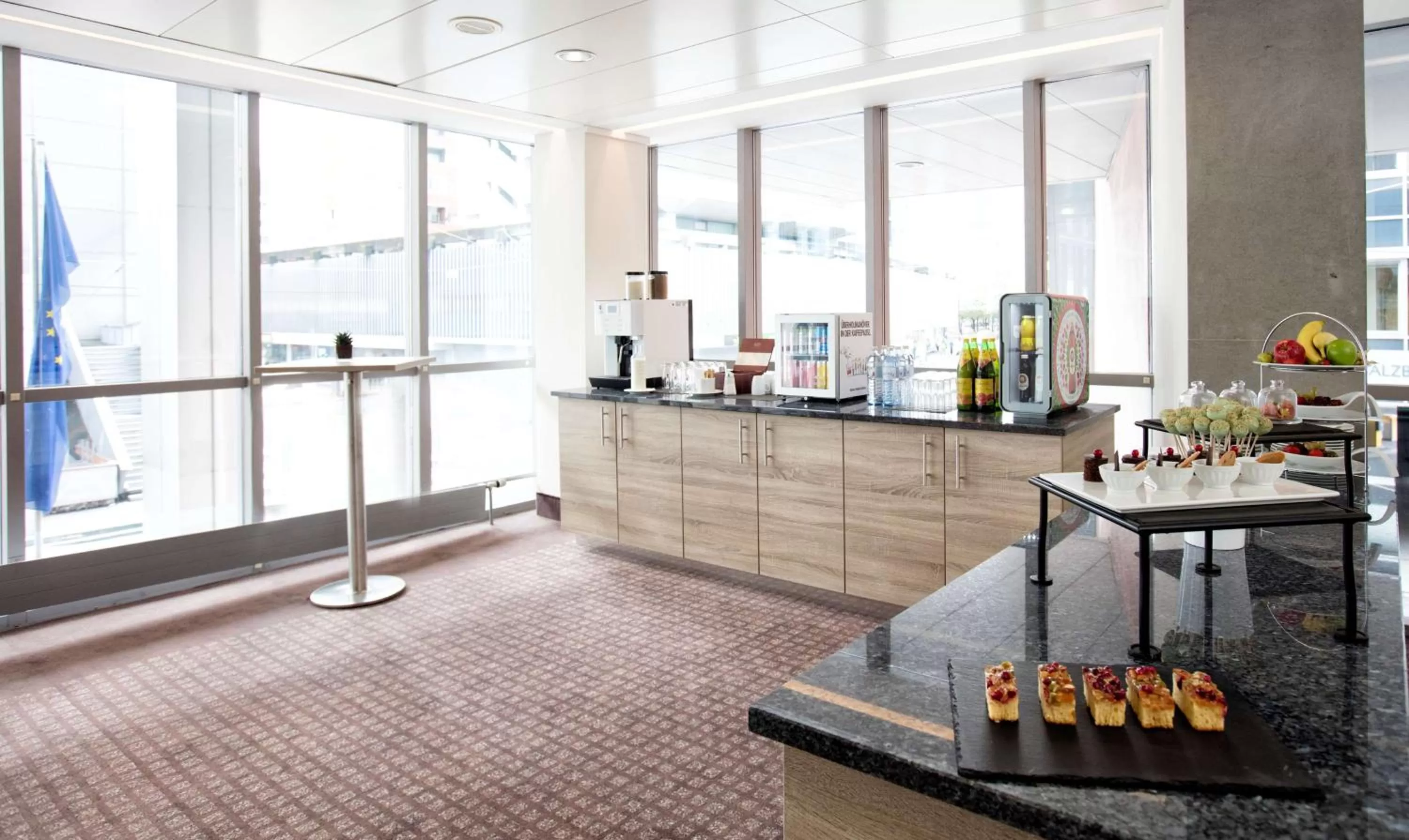 On site in Wyndham Grand Salzburg Conference Centre