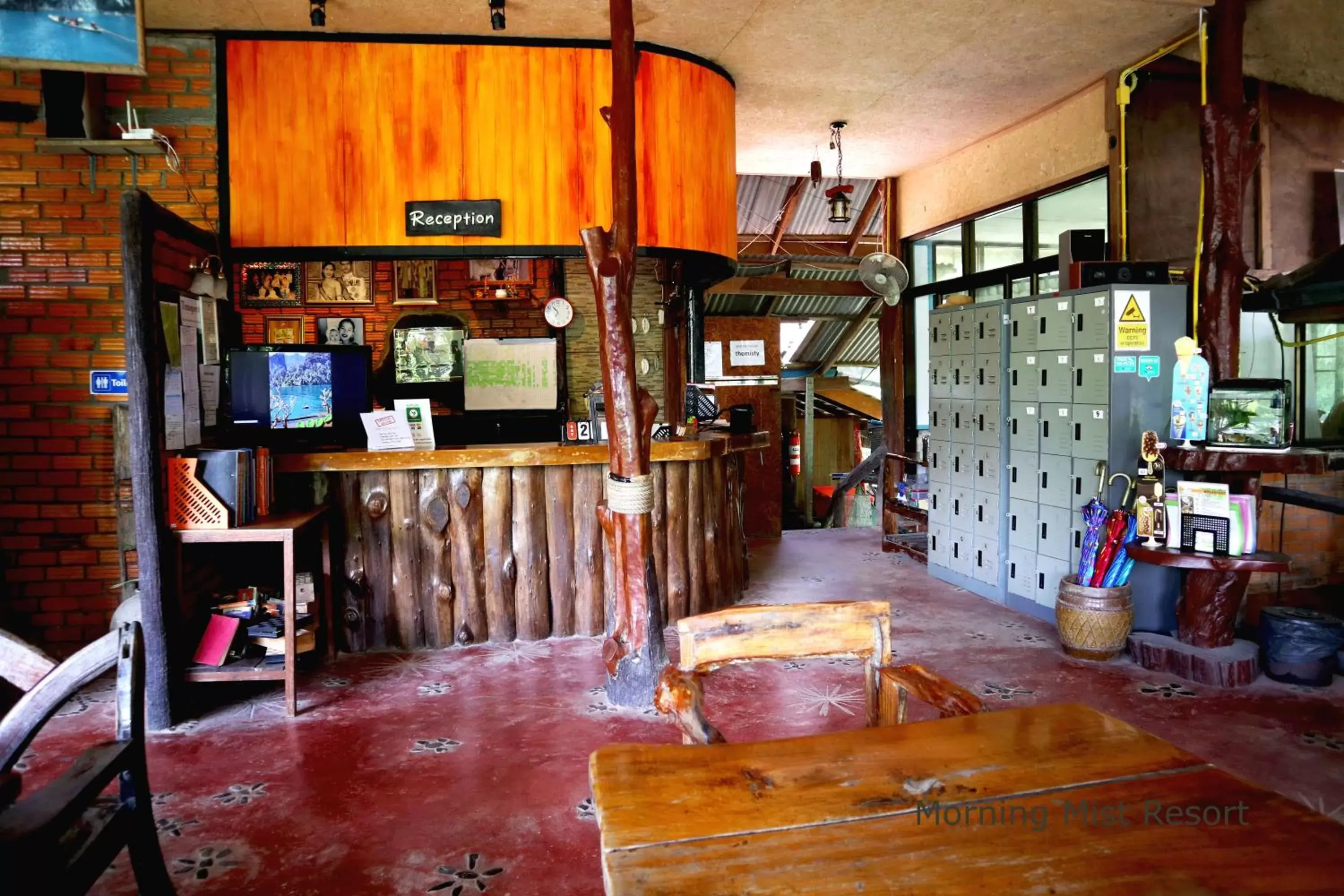 Lobby or reception, Lounge/Bar in Khao Sok Morning Mist Resort