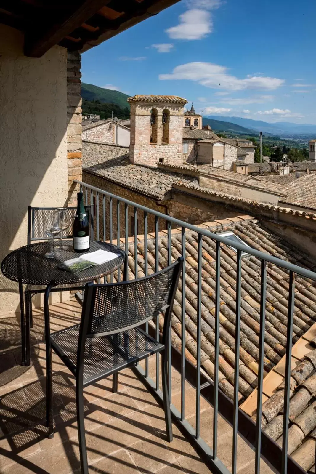 Balcony/Terrace in Hotel Posta Panoramic Assisi