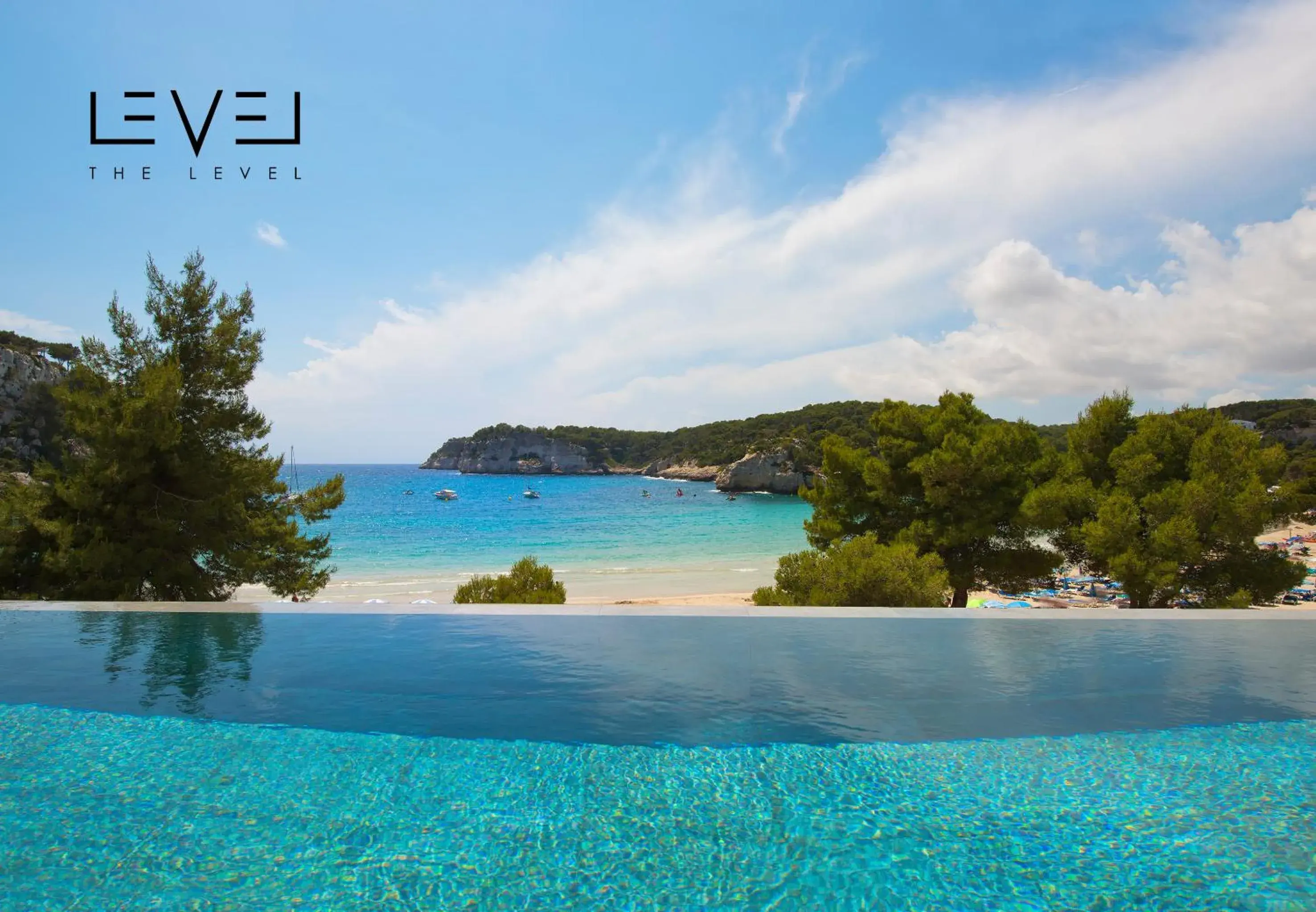 Swimming pool in Meliá Cala Galdana