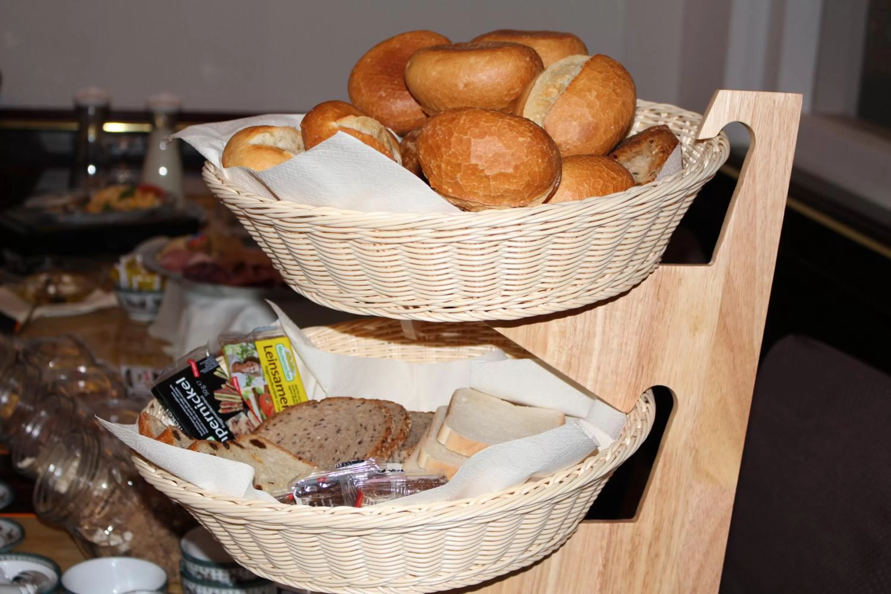 Food close-up in Hotel-Restaurant Heute
