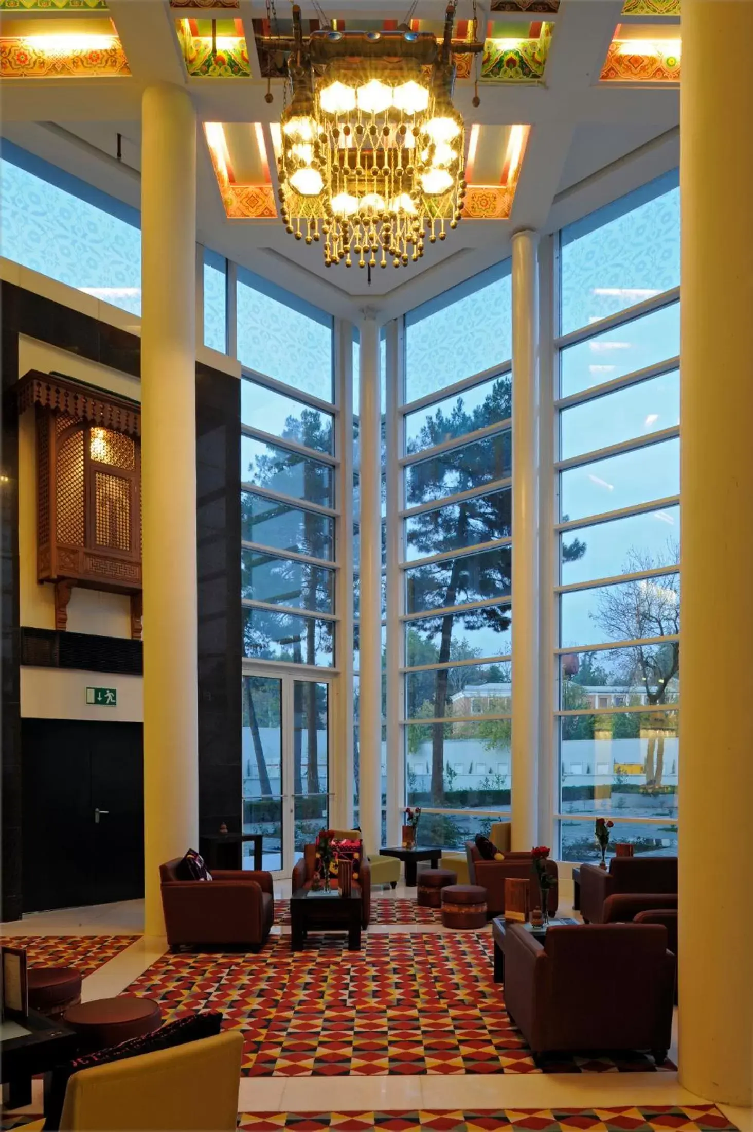 Lounge or bar in Dushanbe Serena Hotel