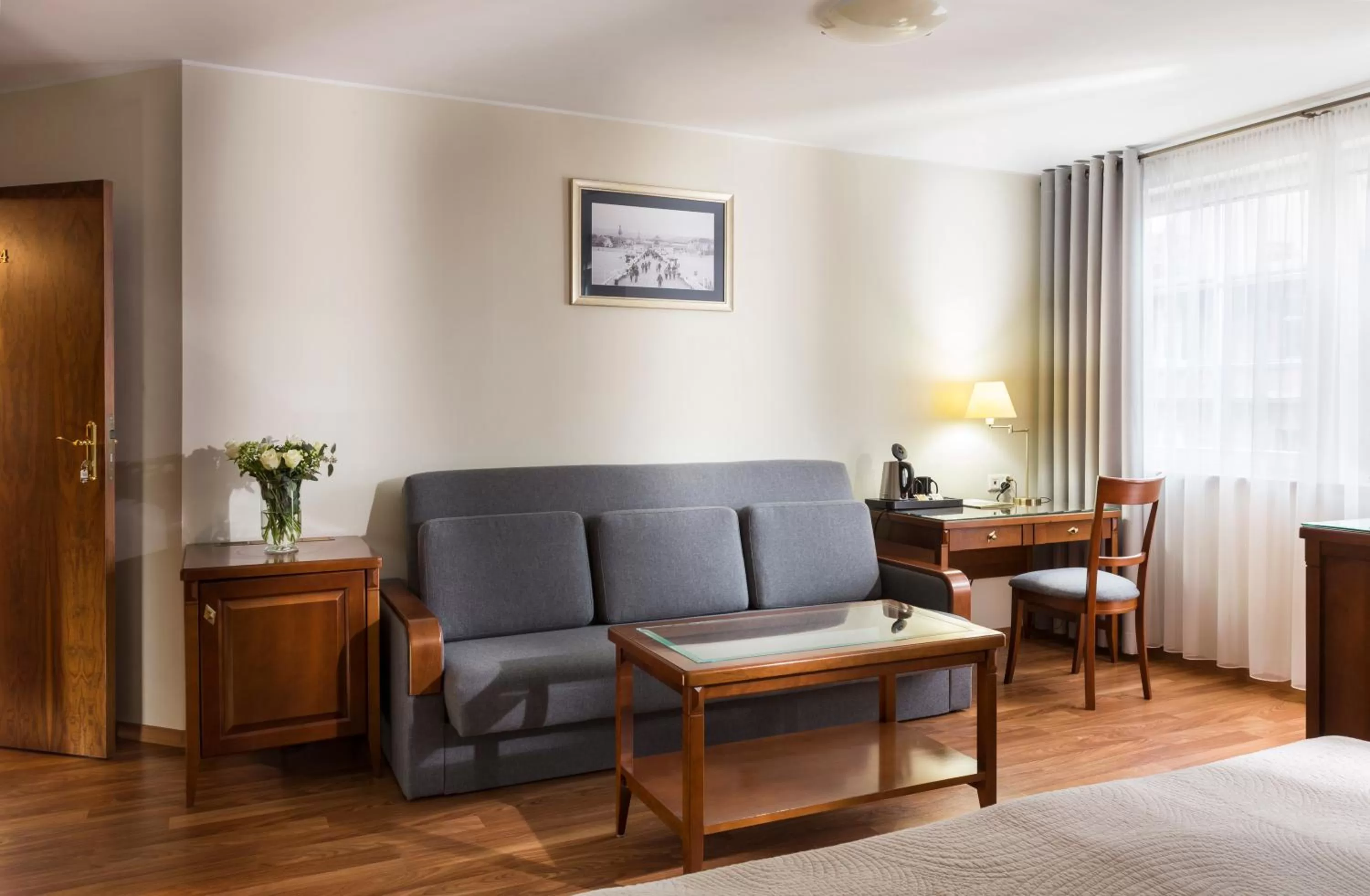 Seating area in Willa Marea