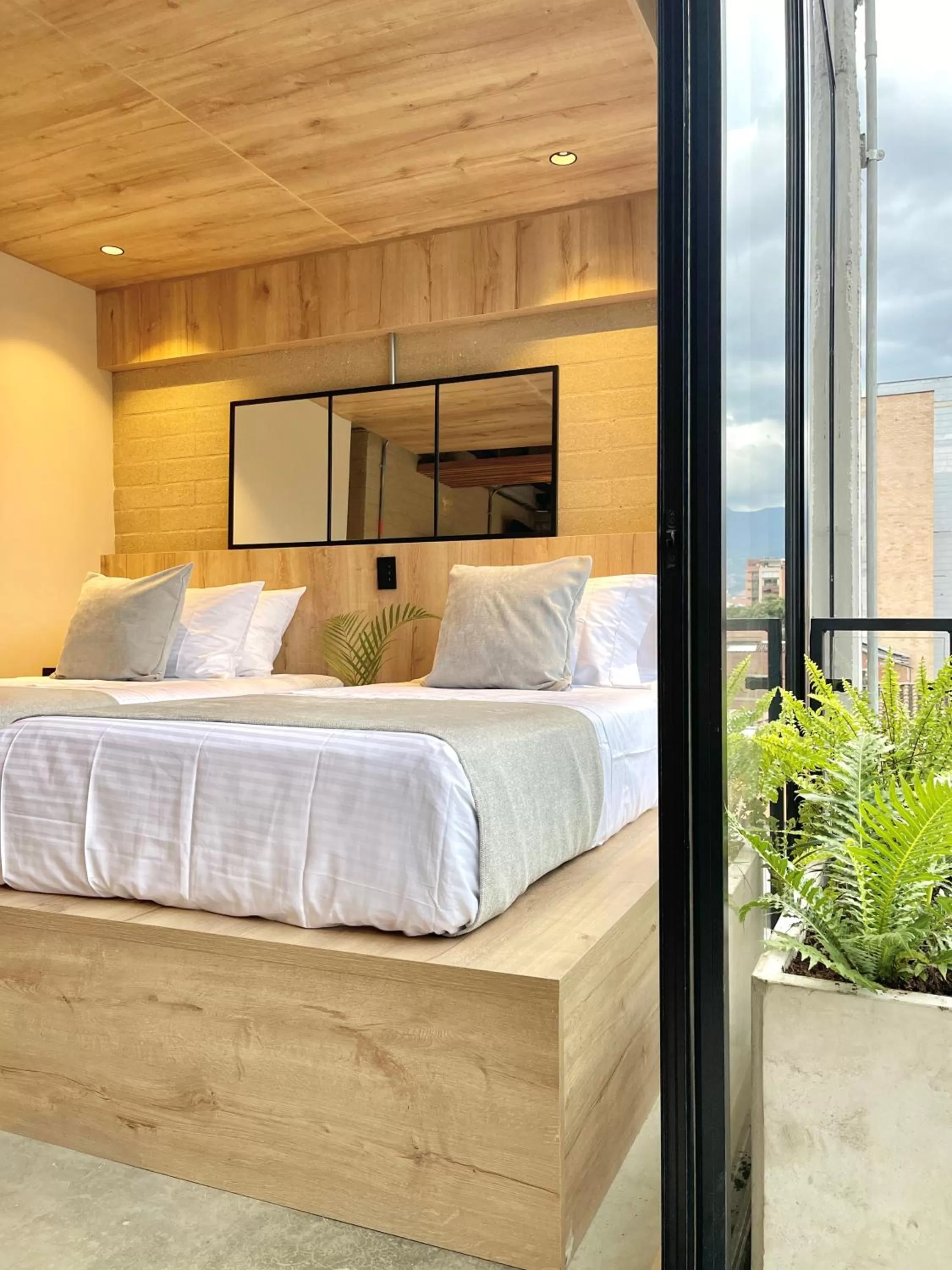 Bed in Beminimal Hotel