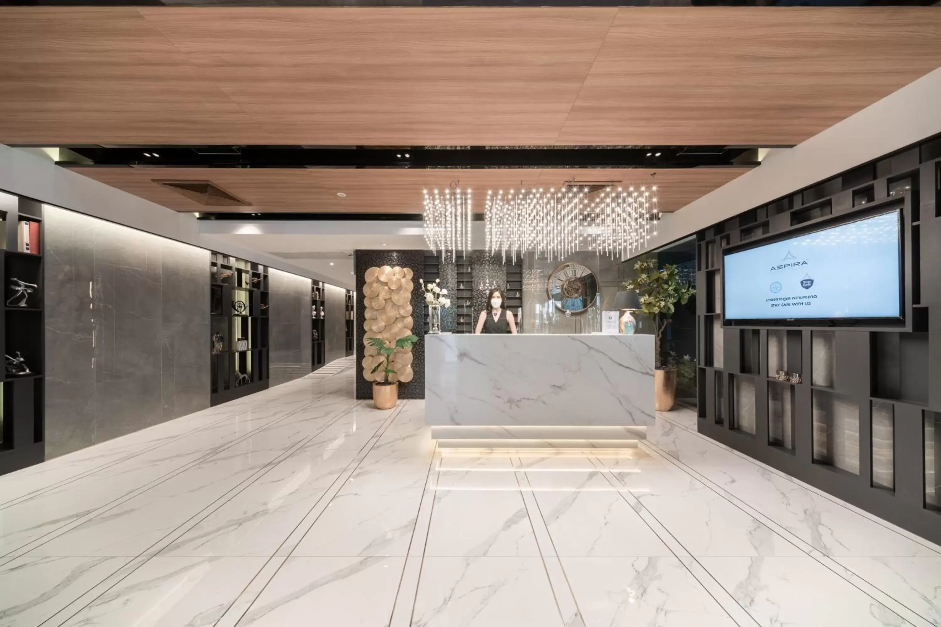 Lobby or reception in Aspira Parc Sukhumvit 22 Lobby or reception in Aspira Parc Sukhumvit 22