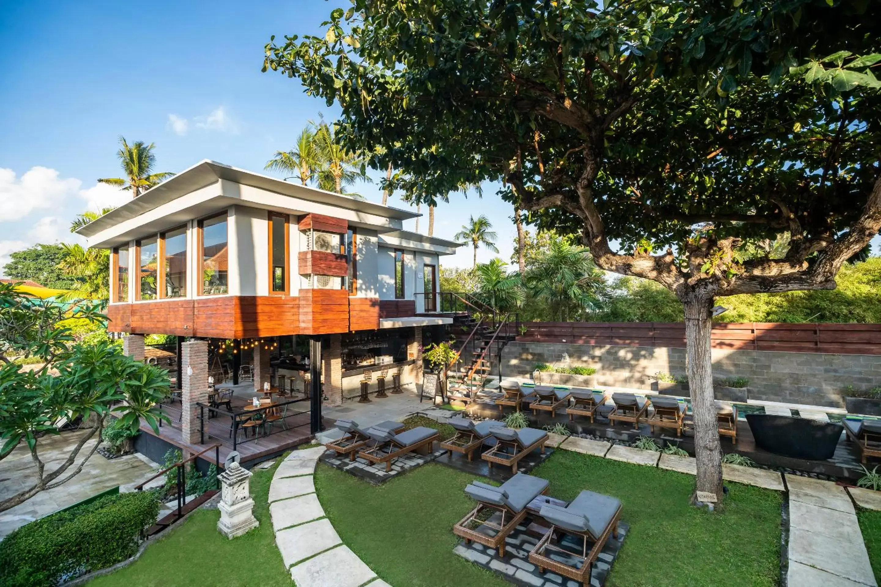 Garden, Property Building in Bali Dynasty Resort