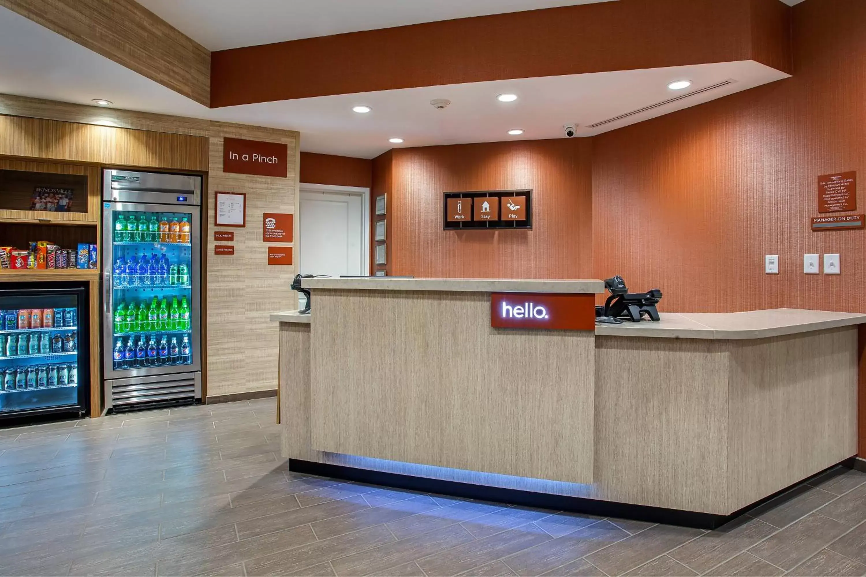 Lobby or reception, Lobby/Reception in TownePlace Suites by Marriott Knoxville Oak Ridge
