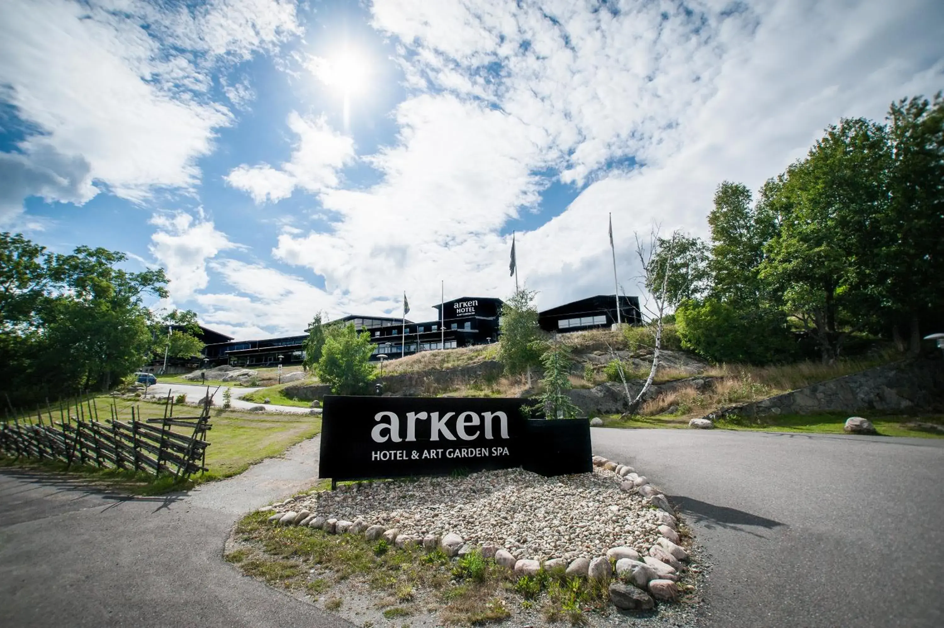 Facade/entrance in Arken Hotel & Art Garden Spa