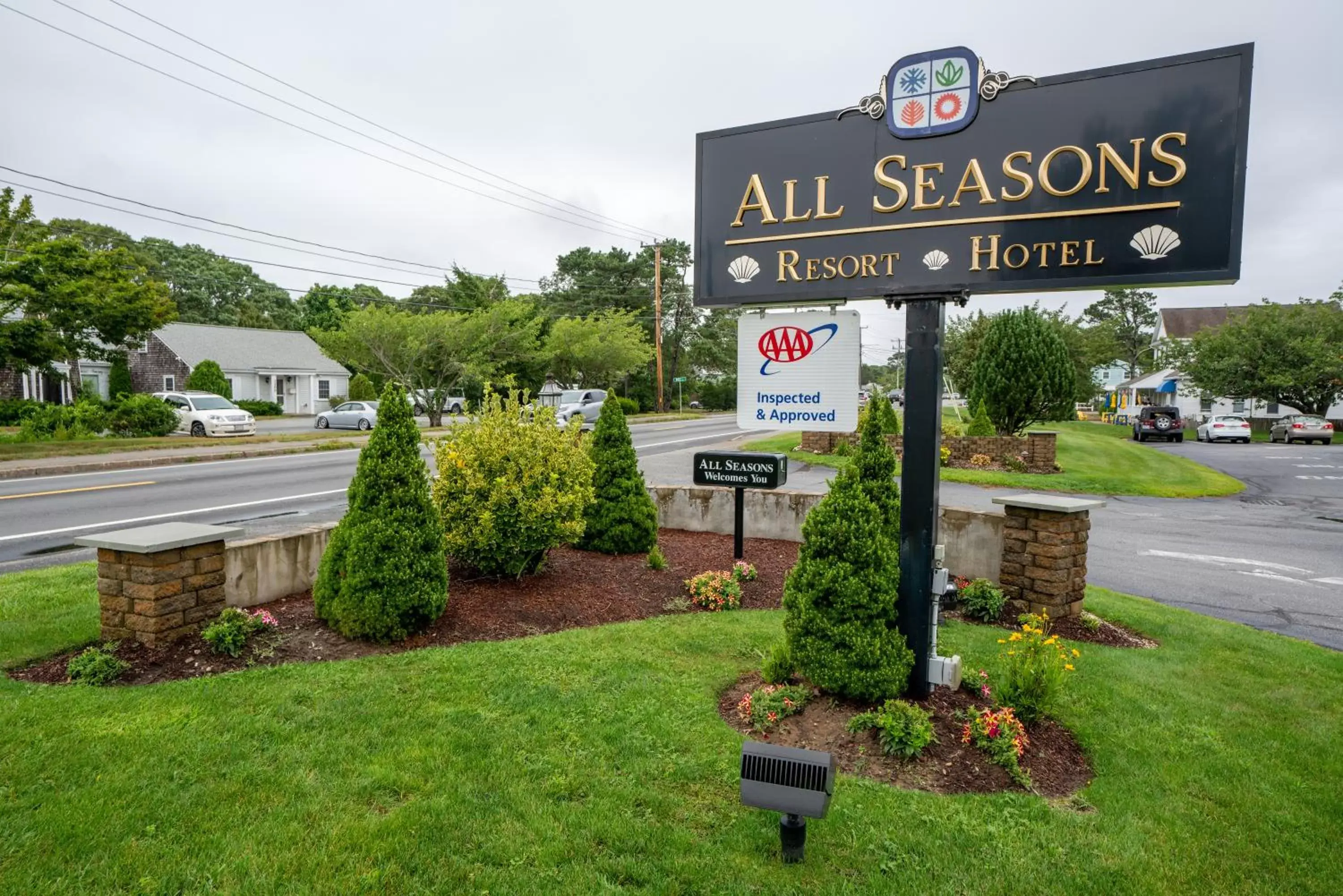 Property logo or sign in All Seasons Resort