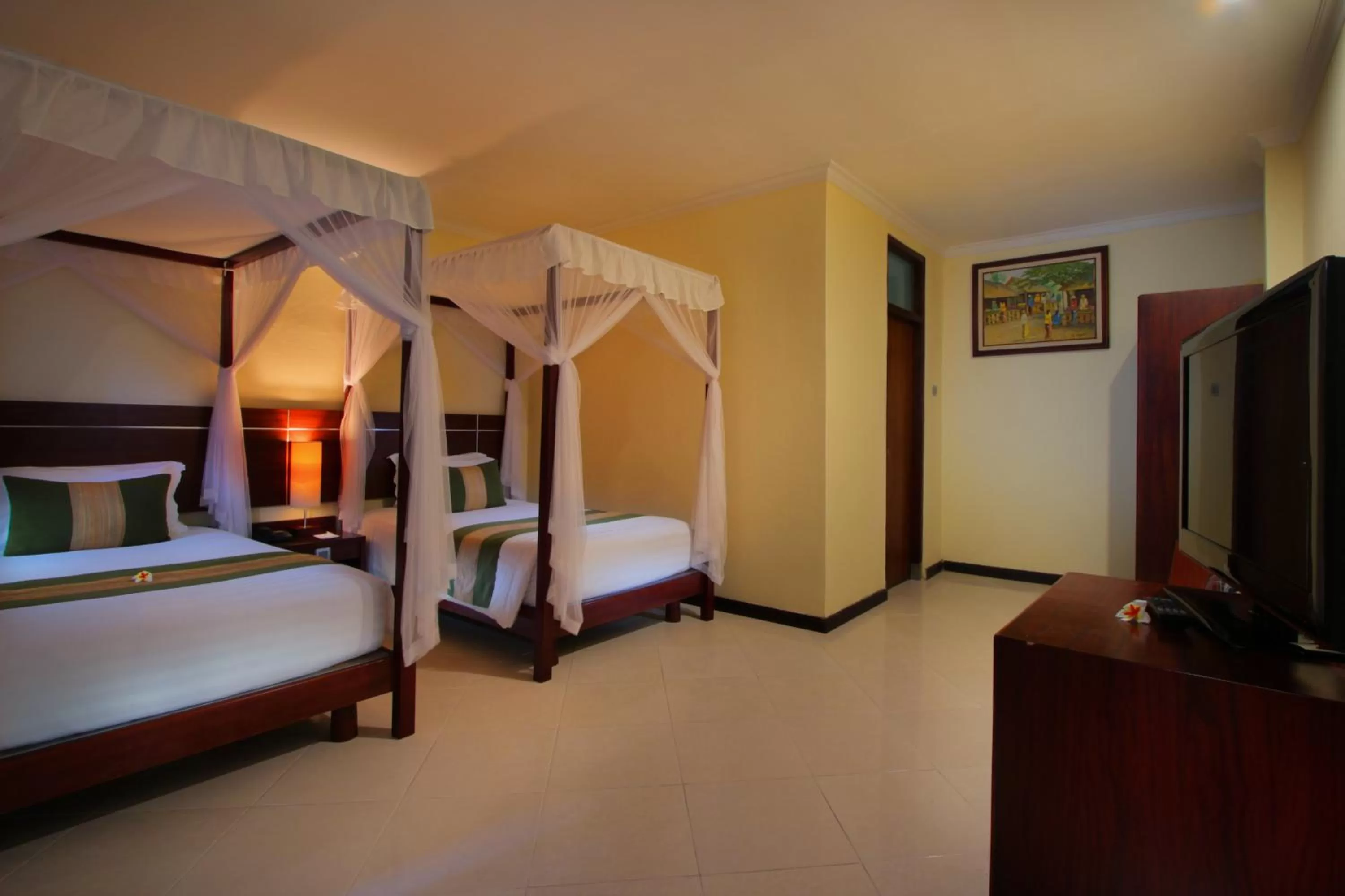 Bedroom, Bed in Adi Dharma Hotel Legian