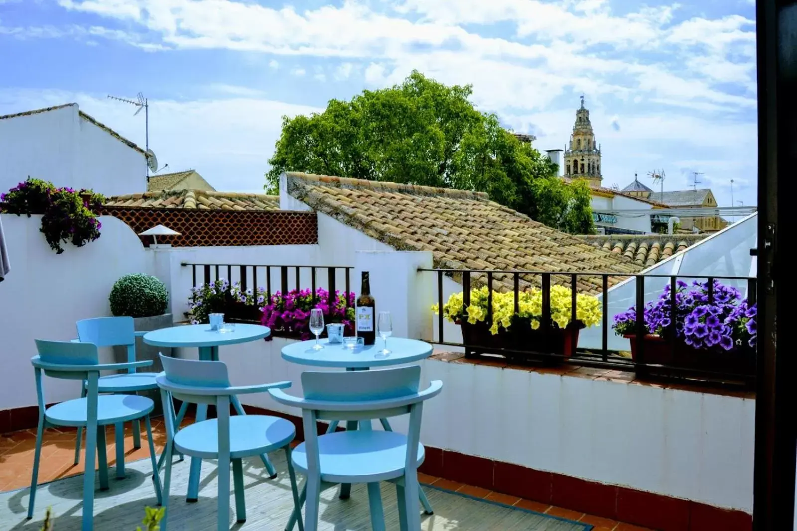 Balcony/Terrace in La Llave de la Judería Hotel Boutique