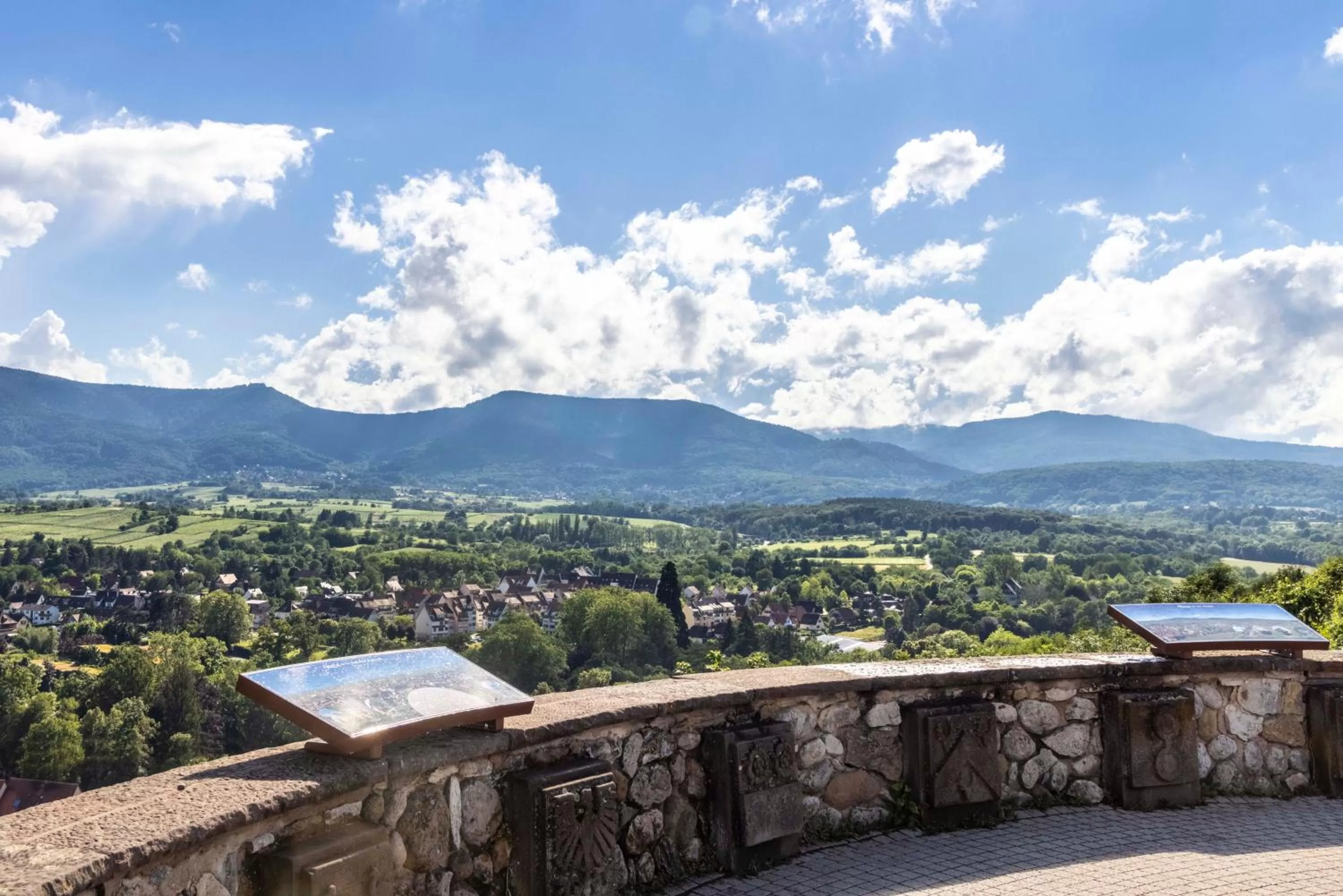 Mountain view in Hotel La Diligence