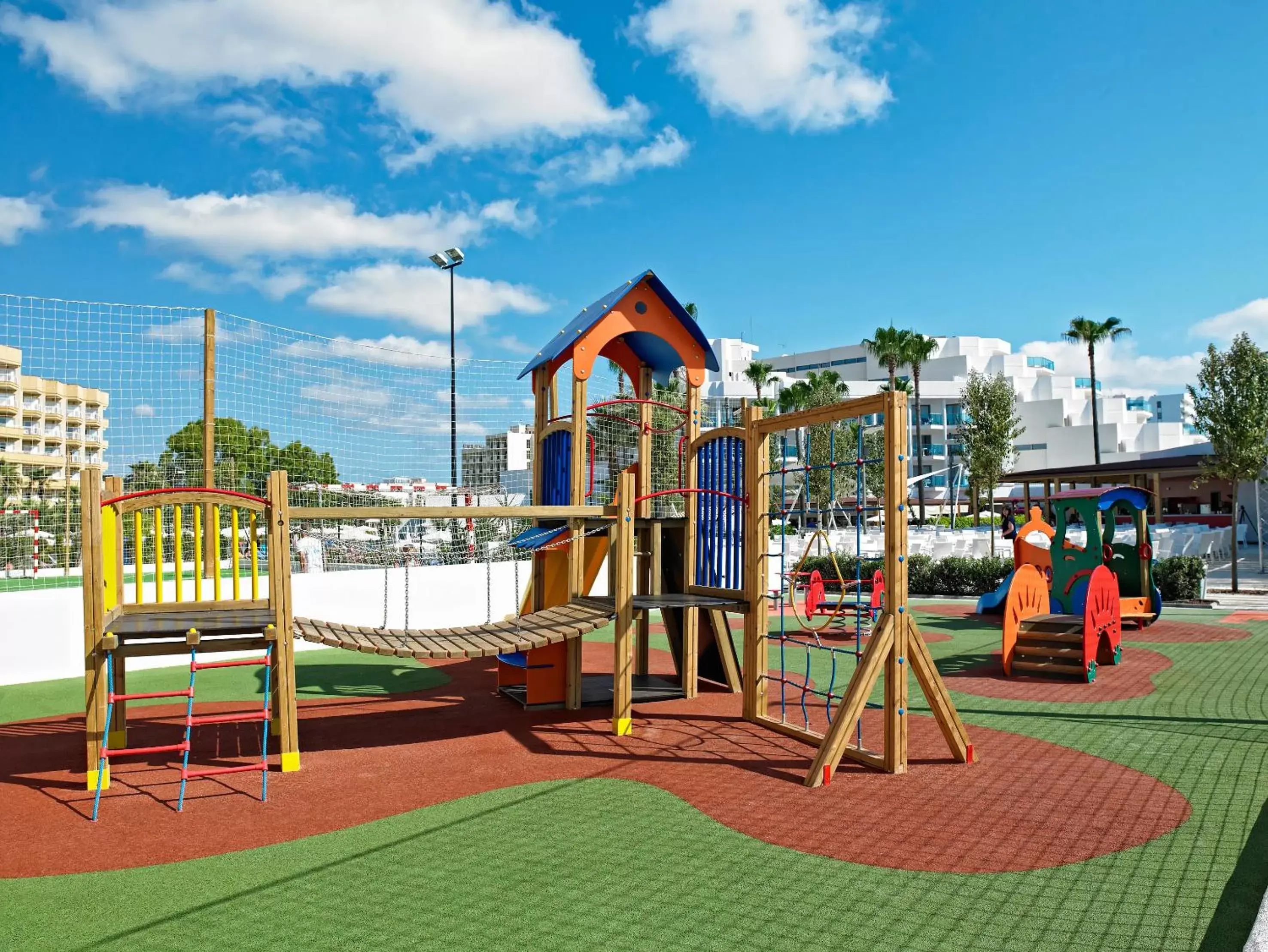 Children play ground, Children's Play Area in Hipotels Cala Millor Park